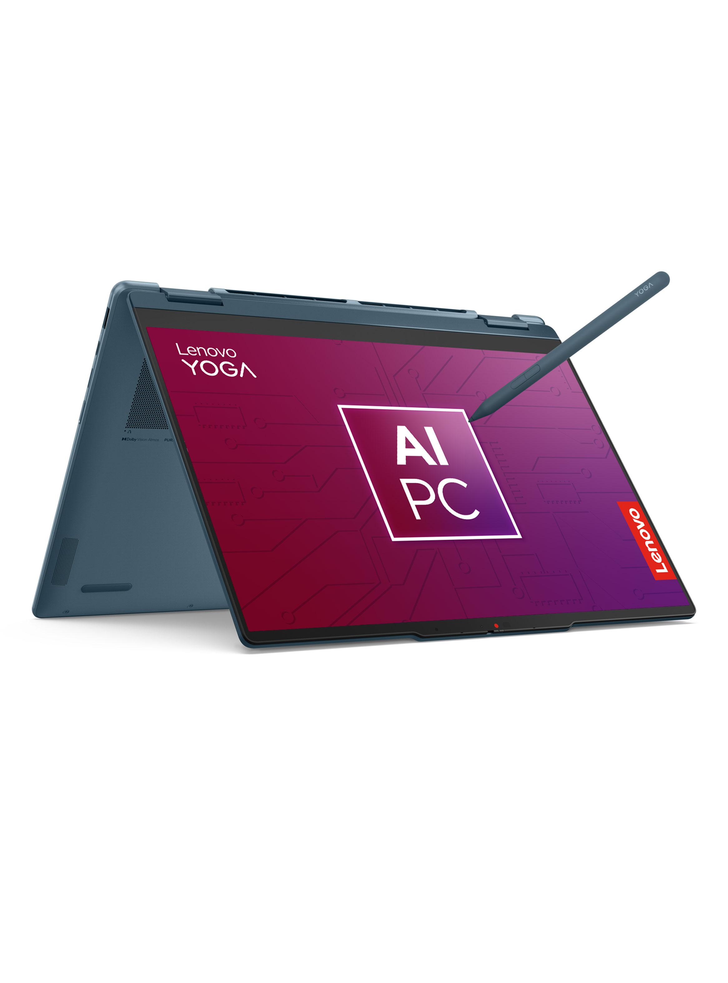 Notebook Yoga 7 2-in-1 Ryzen AI 7 32GB RAM 1TB SSD 14'' OLED 60Hz Touch Azul-3