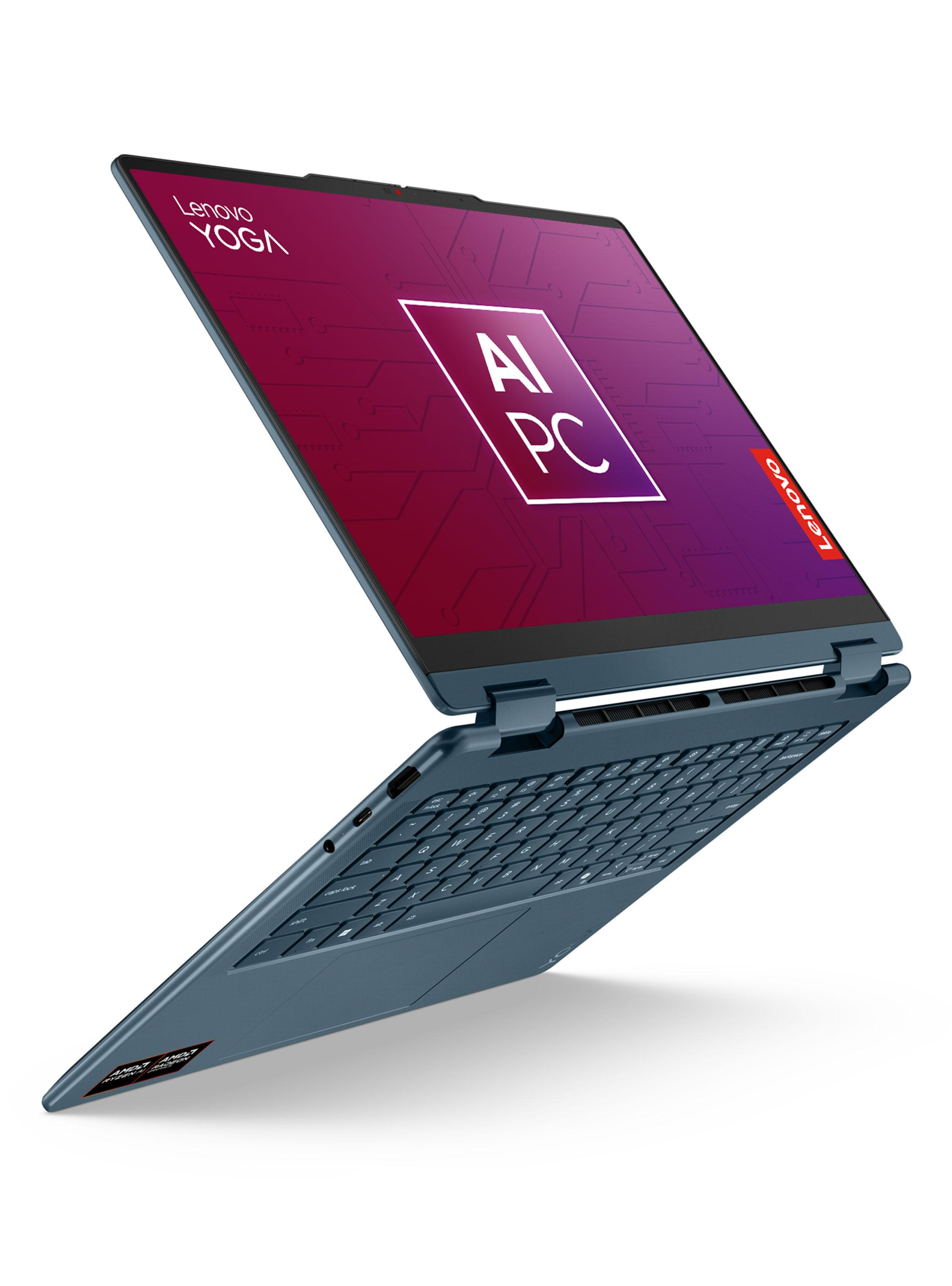 Notebook Yoga 7 2-in-1 Ryzen AI 7 32GB RAM 1TB SSD 14'' OLED 60Hz Touch Azul-4