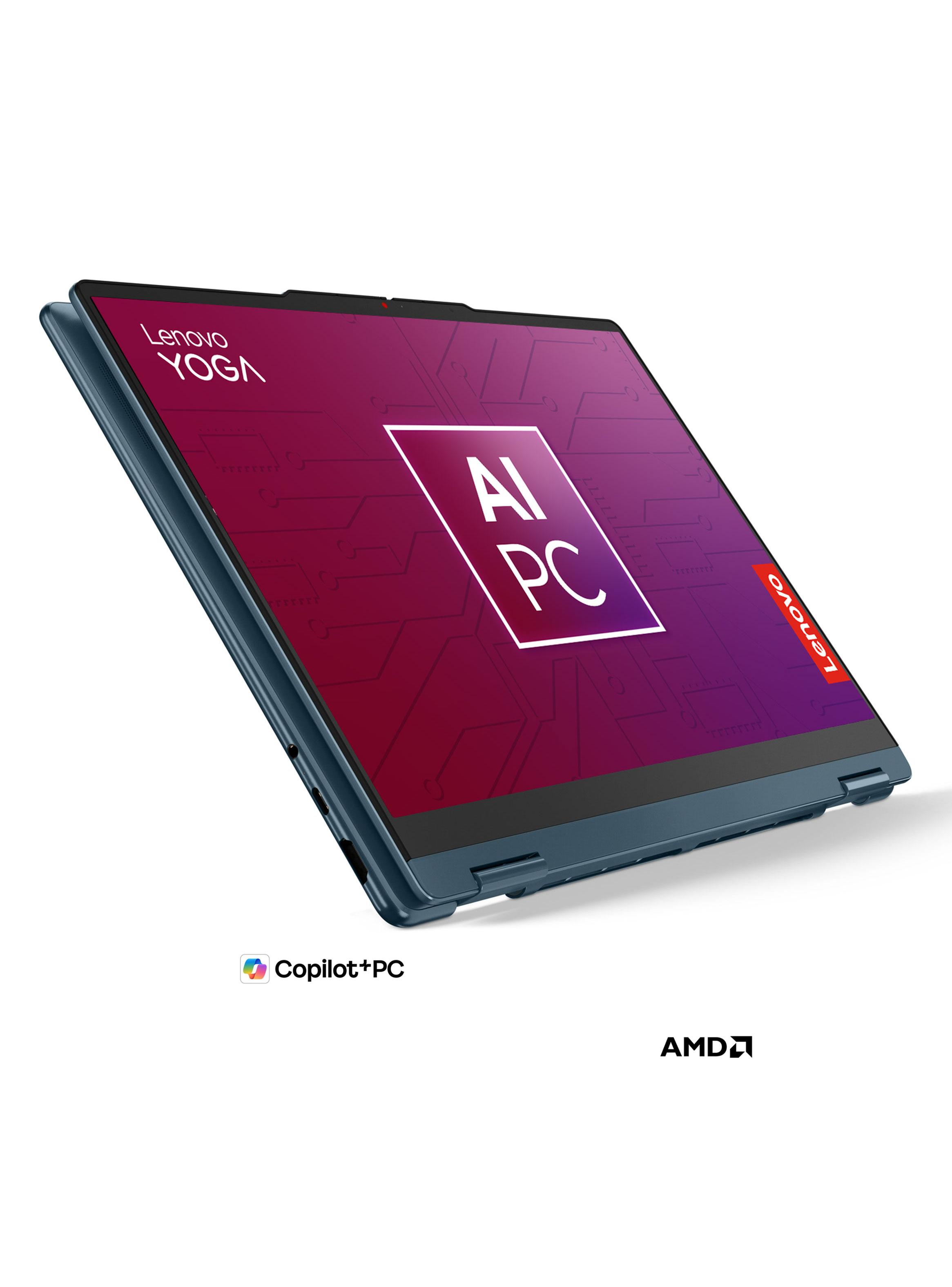 Notebook Yoga 7 2-in-1 Ryzen AI 7 32GB RAM 1TB SSD 14'' OLED 60Hz Touch Azul-6
