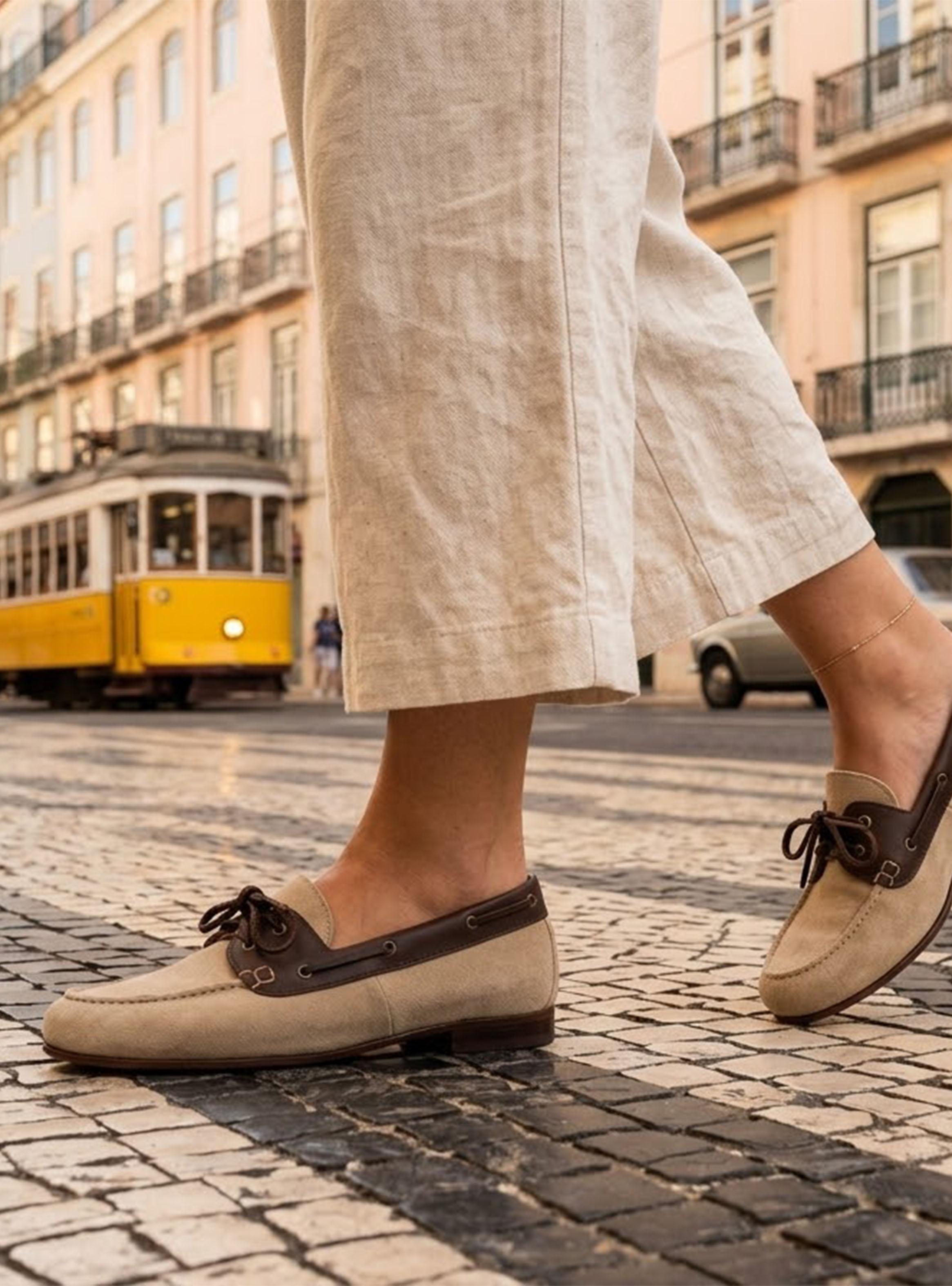 Mocasín Náutico Aitana Cuero Mujer-0