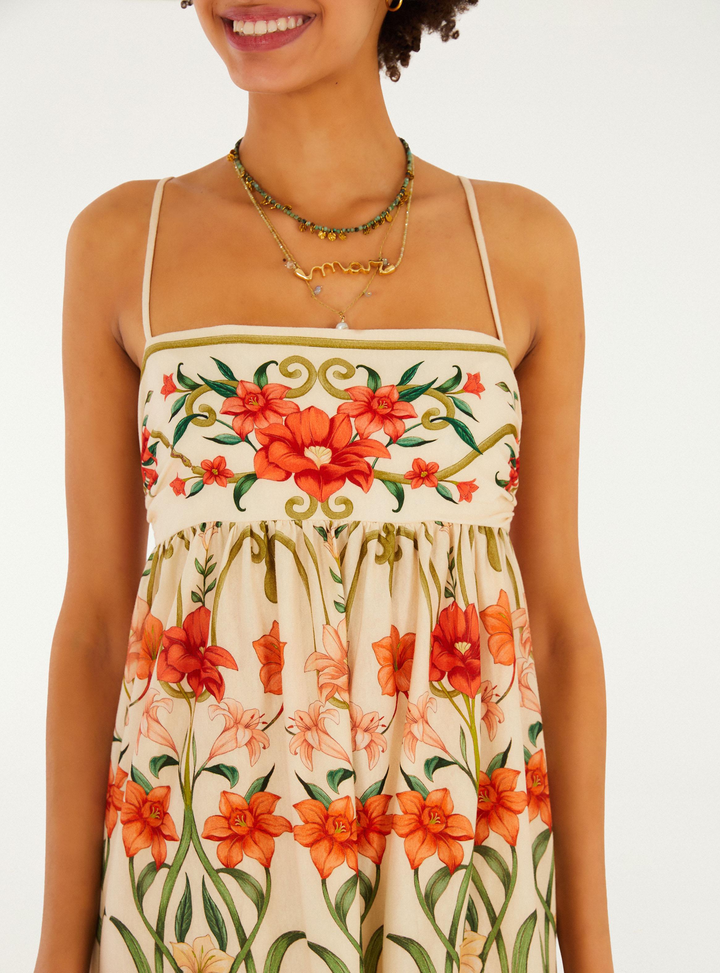 Vestido Estampado Rincón de Flores-2