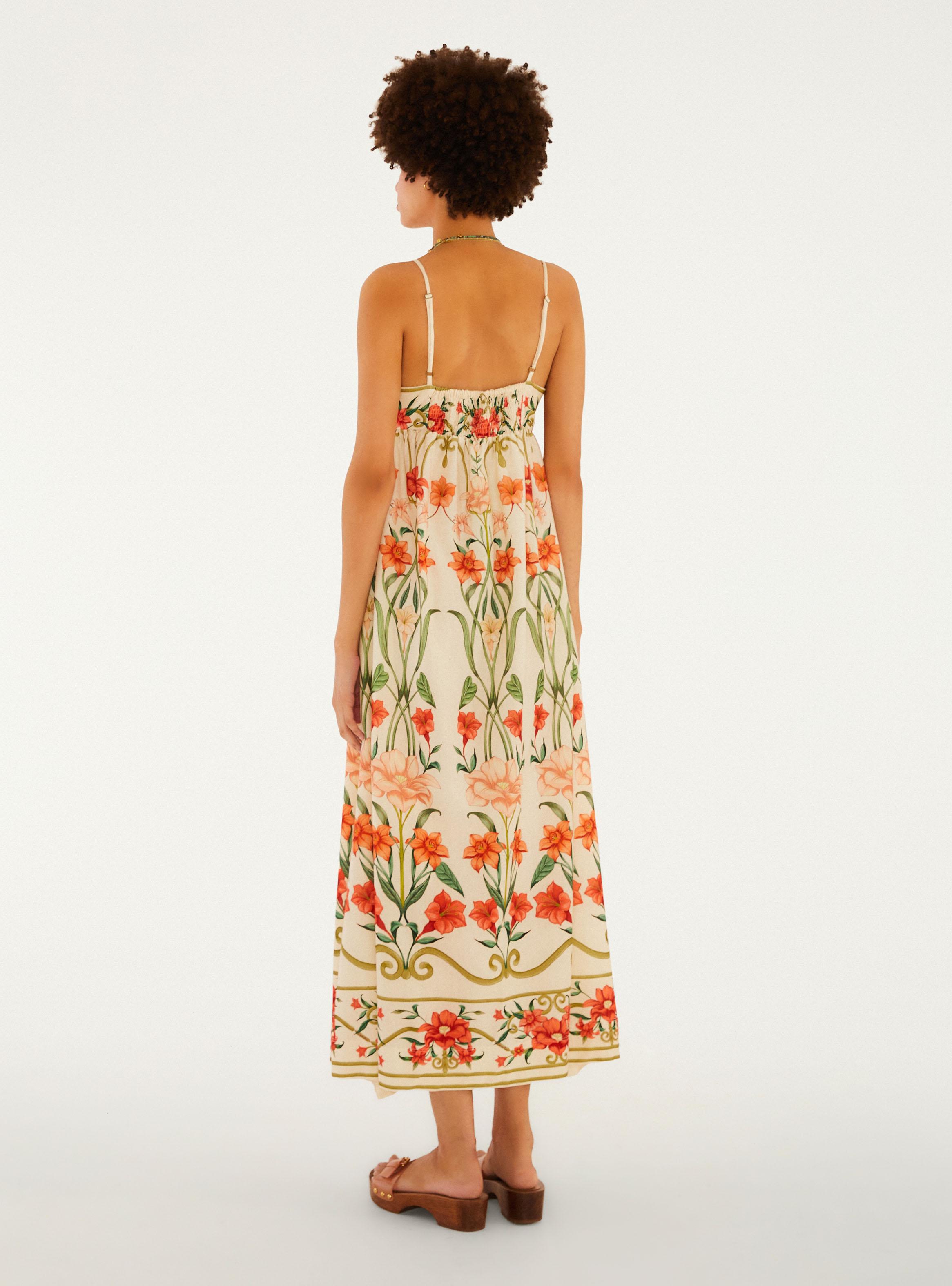 Vestido Estampado Rincón de Flores-1