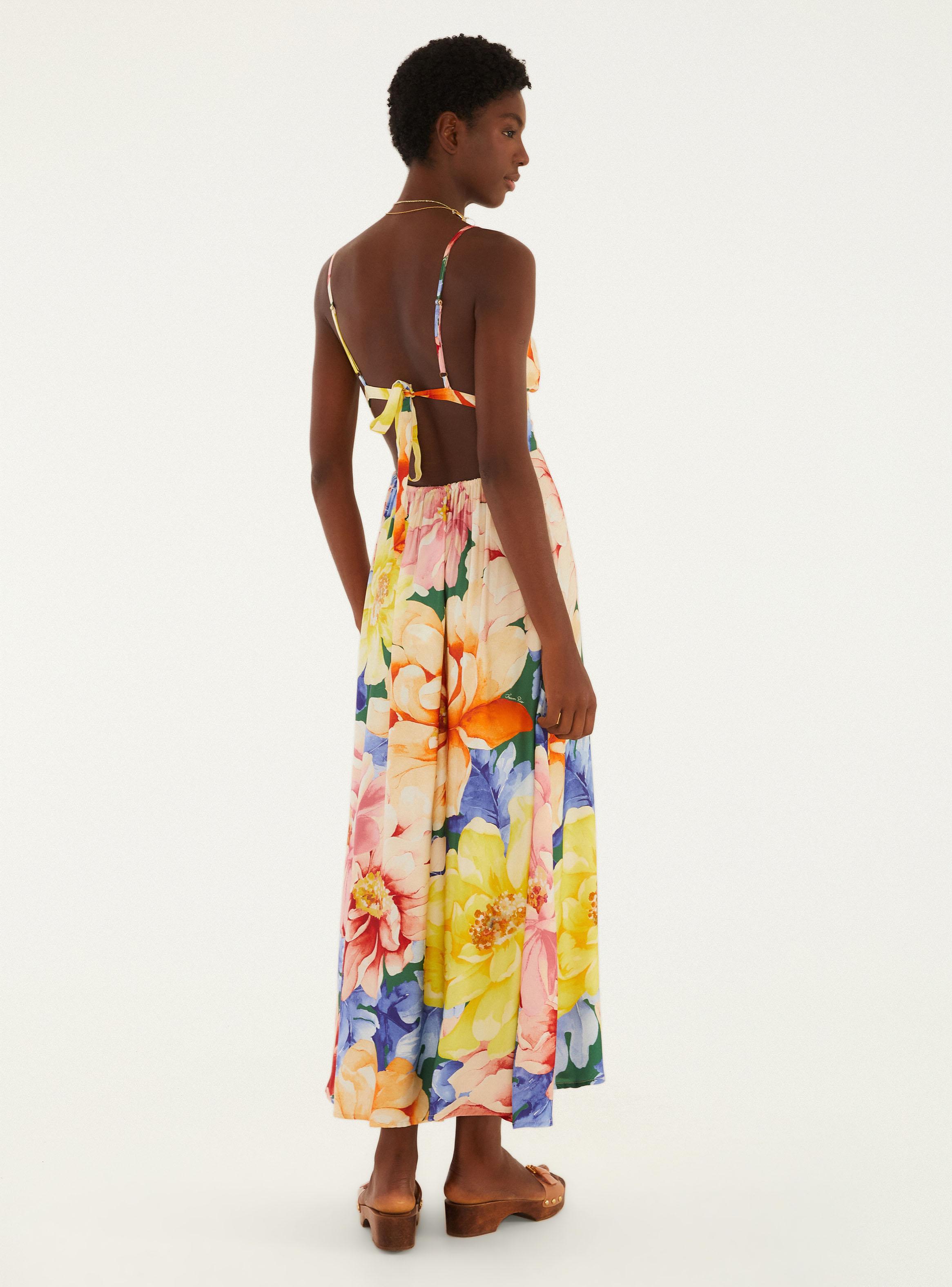 Vestido Estampado Floral Doce-1