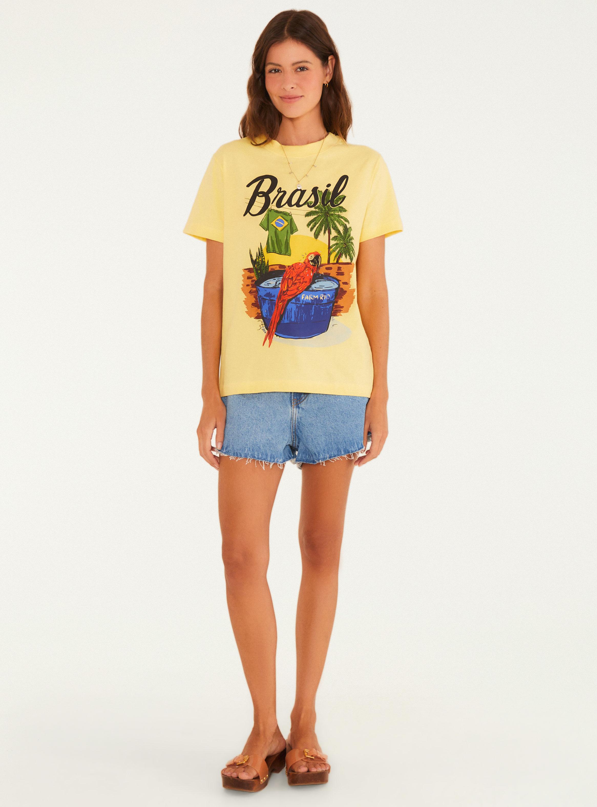 Polera Estampado Brasil Sunset-3