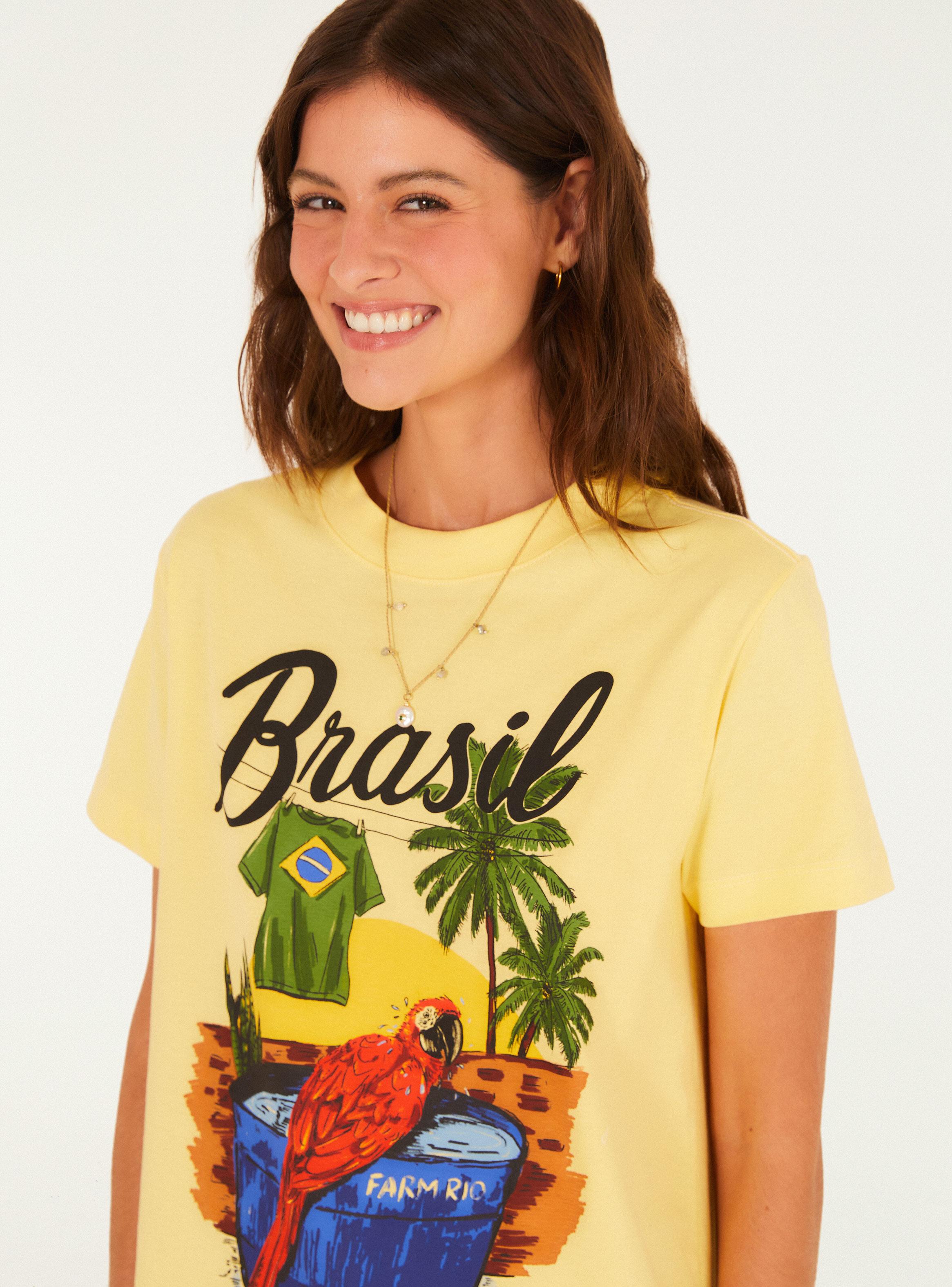 Polera Estampado Brasil Sunset-2