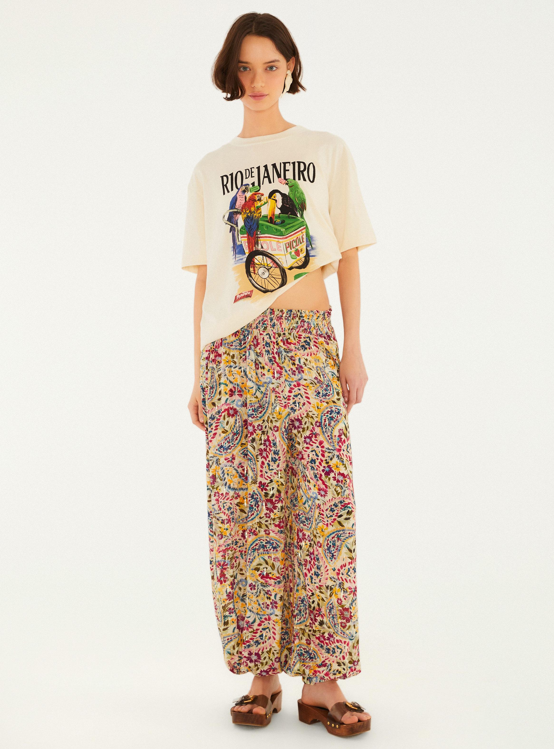 Polera Estampado Aves y Helados-3
