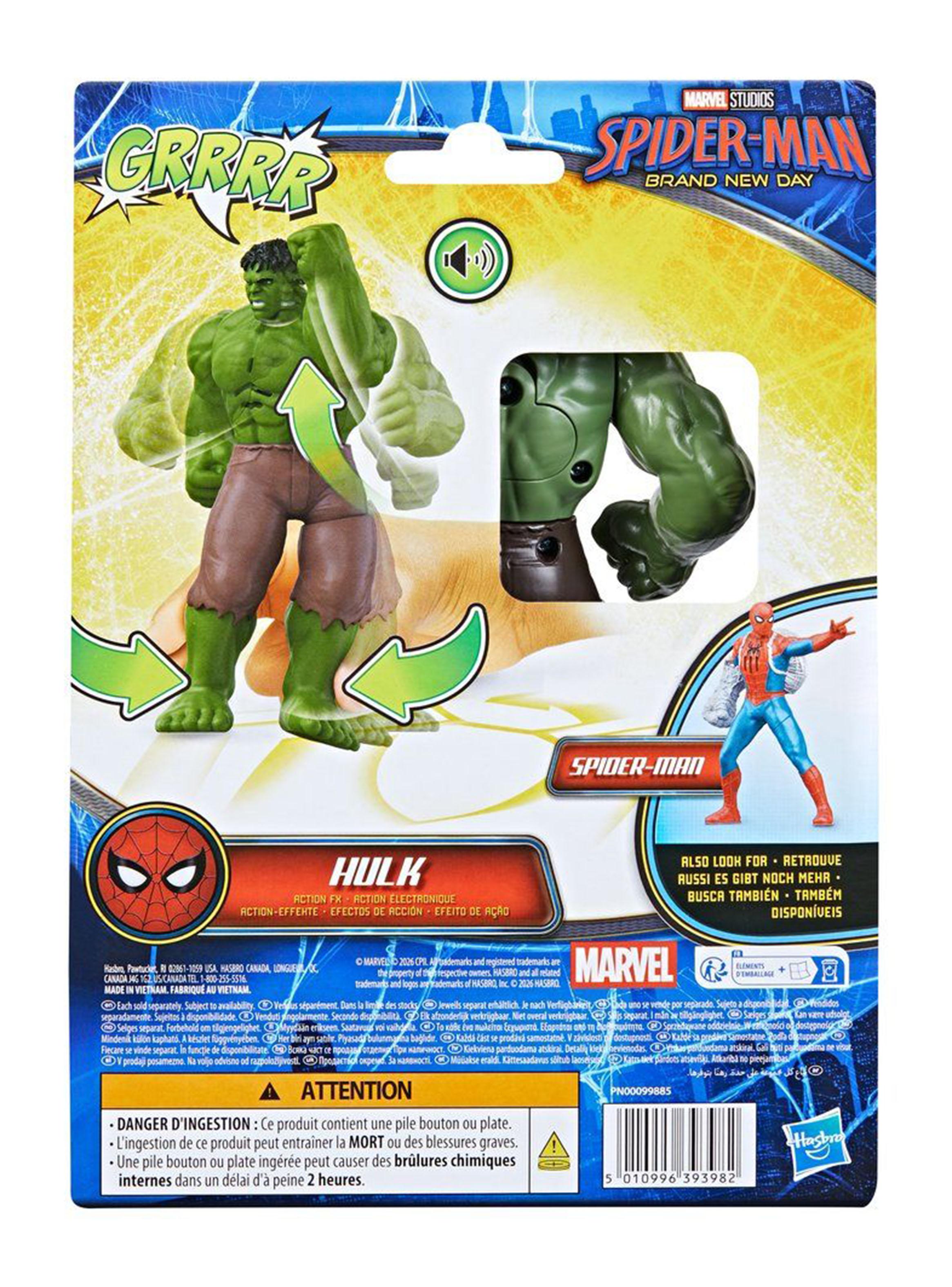 Figura de Acción Hulk con Efecto Sonido-3