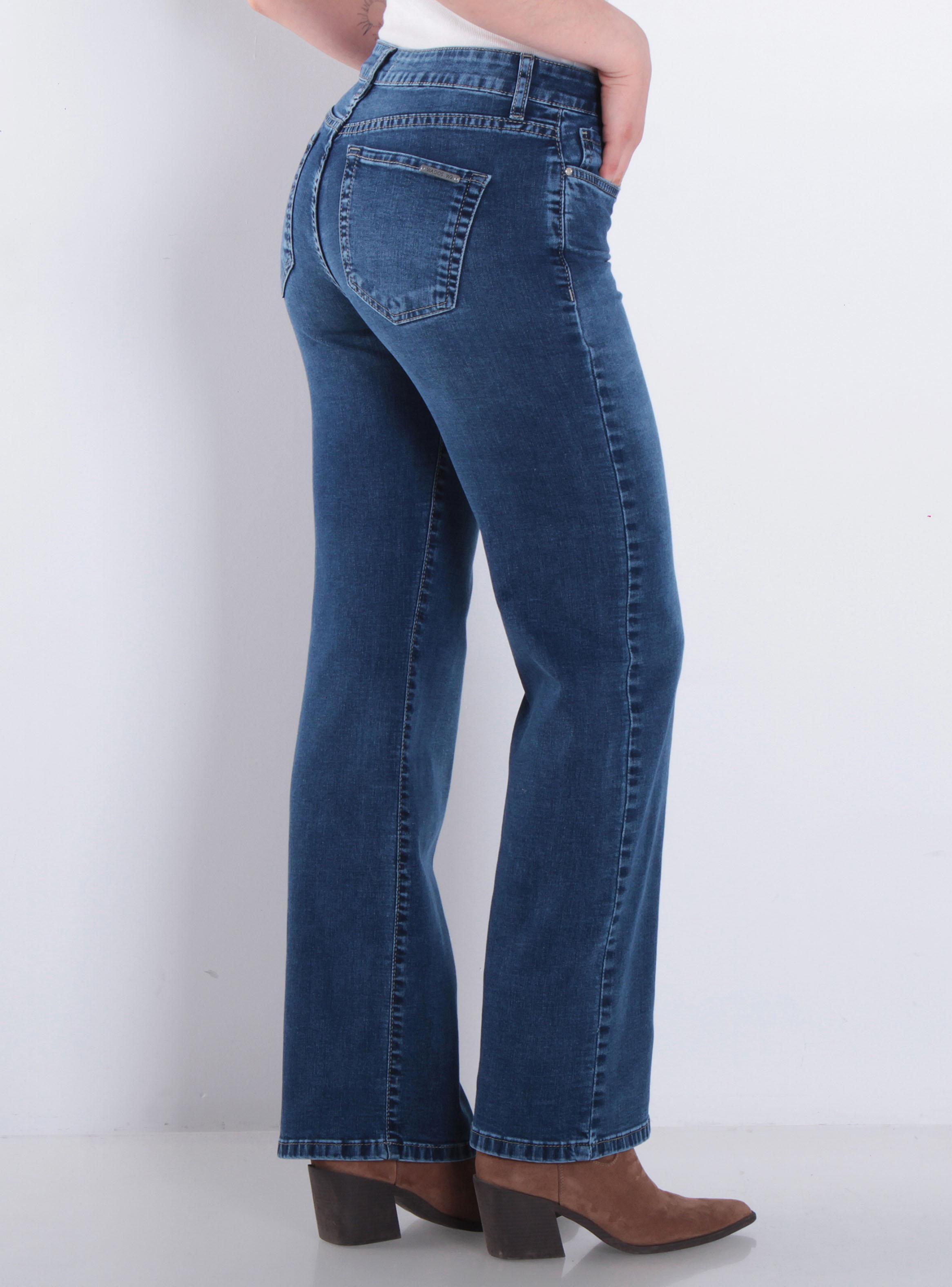 Jeans Recto Tiro Alto Básico Pretina-1