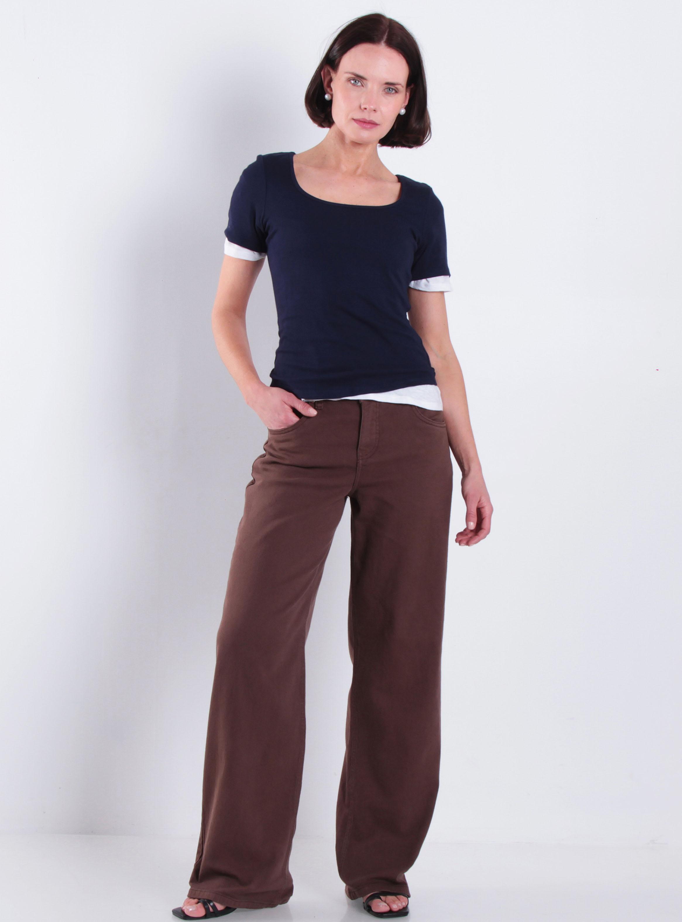Jeans Wide Leg Tiro Alto Jch-3
