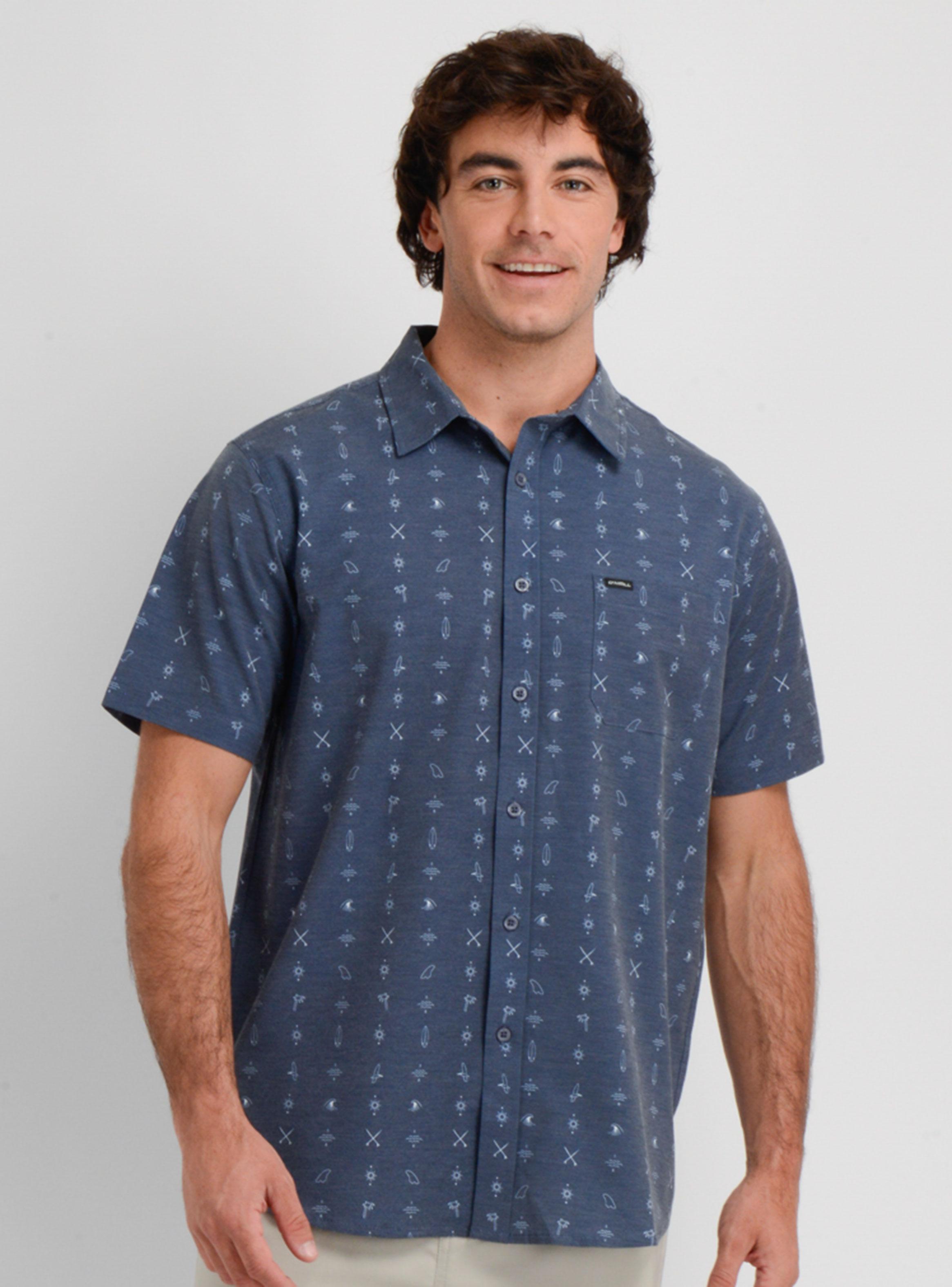 Camisa Regular Manga Corta-0