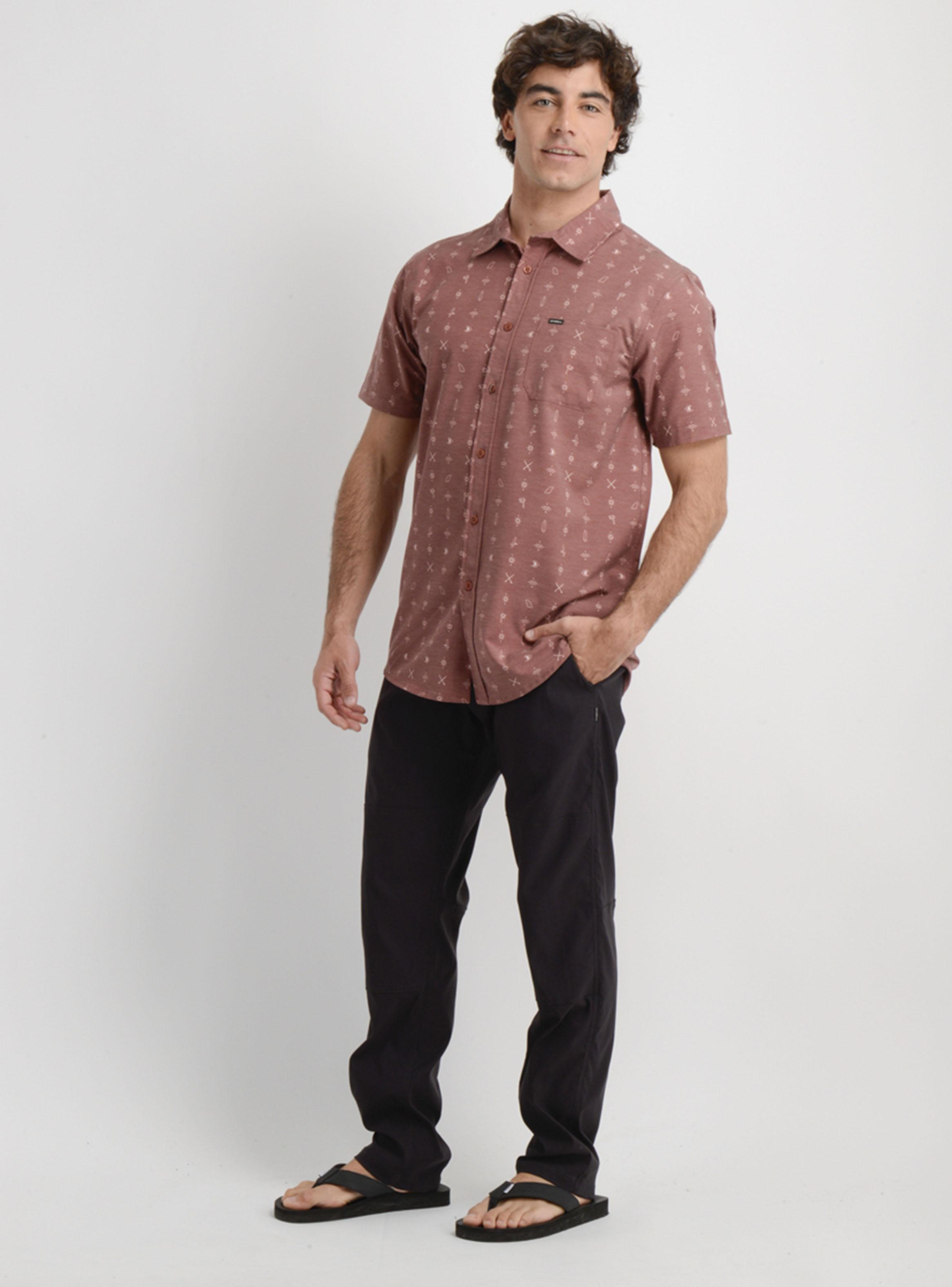 Camisa Regular Manga Corta-5