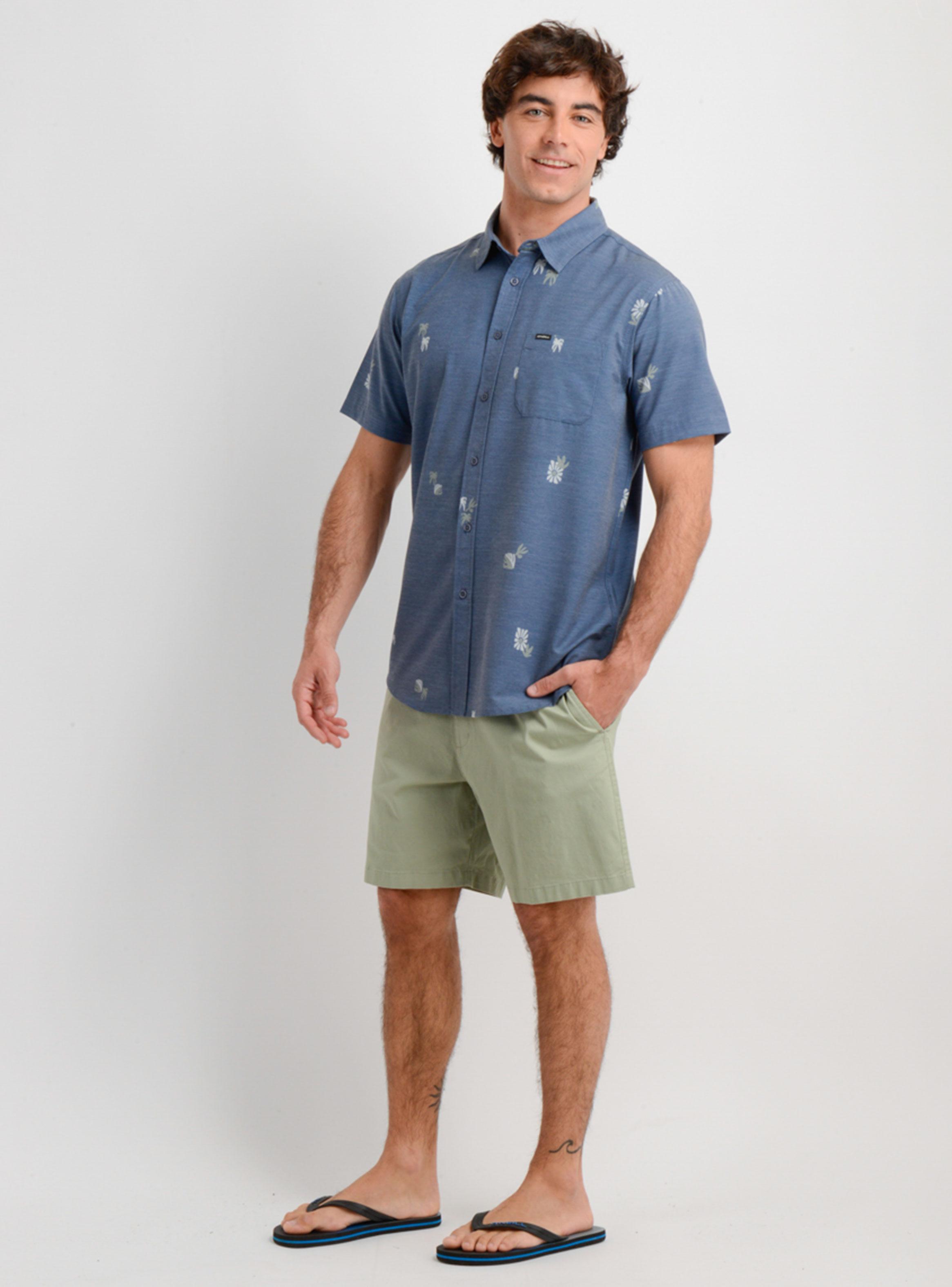 Camisa Manga Corta con Diseño-5