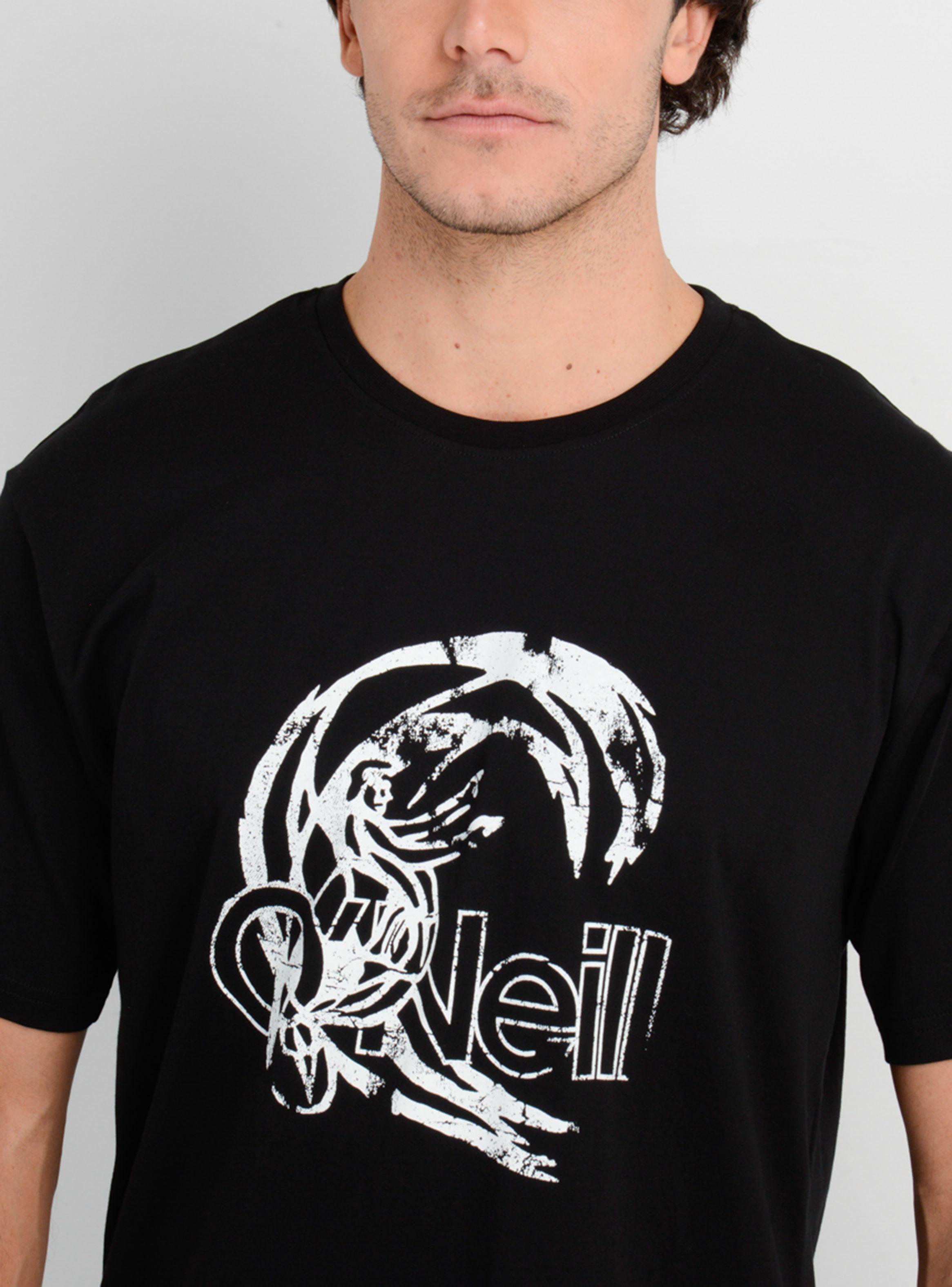 Polera Manga Corta Estampado Frontal Regular-3