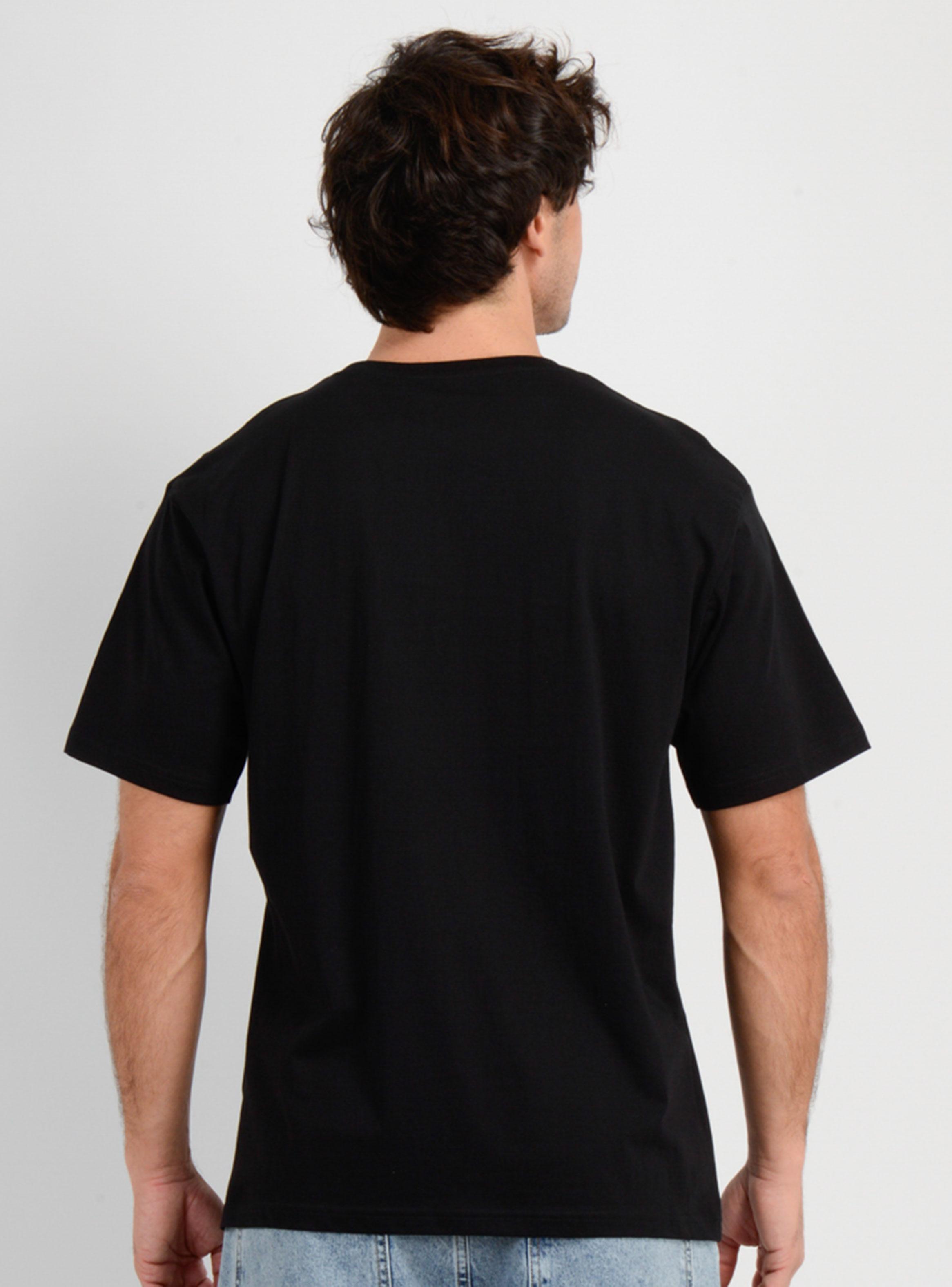 Polera Manga Corta Estampado Frontal Regular-1