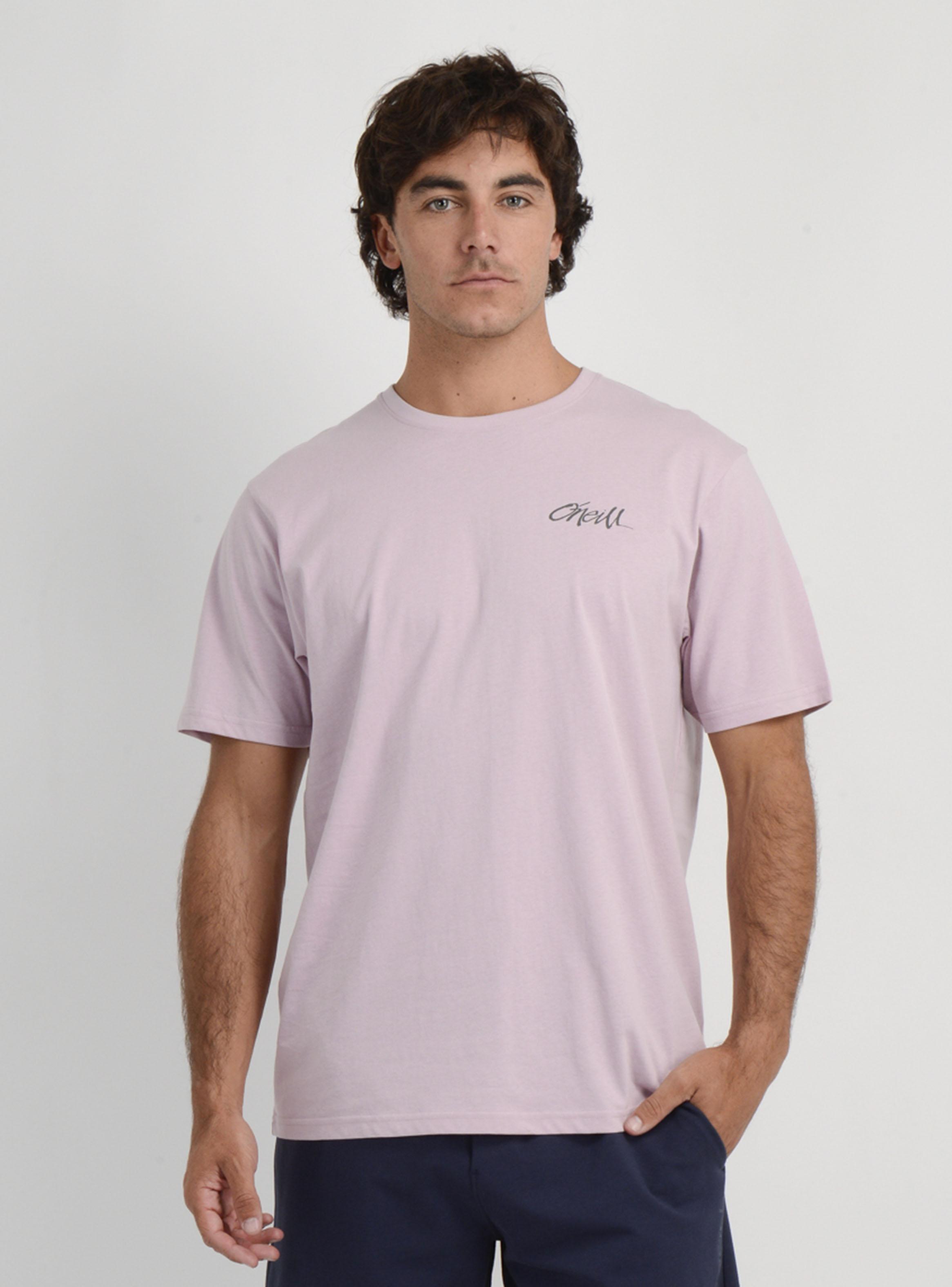Polera Manga Corta Estampado Algodón Regular-0