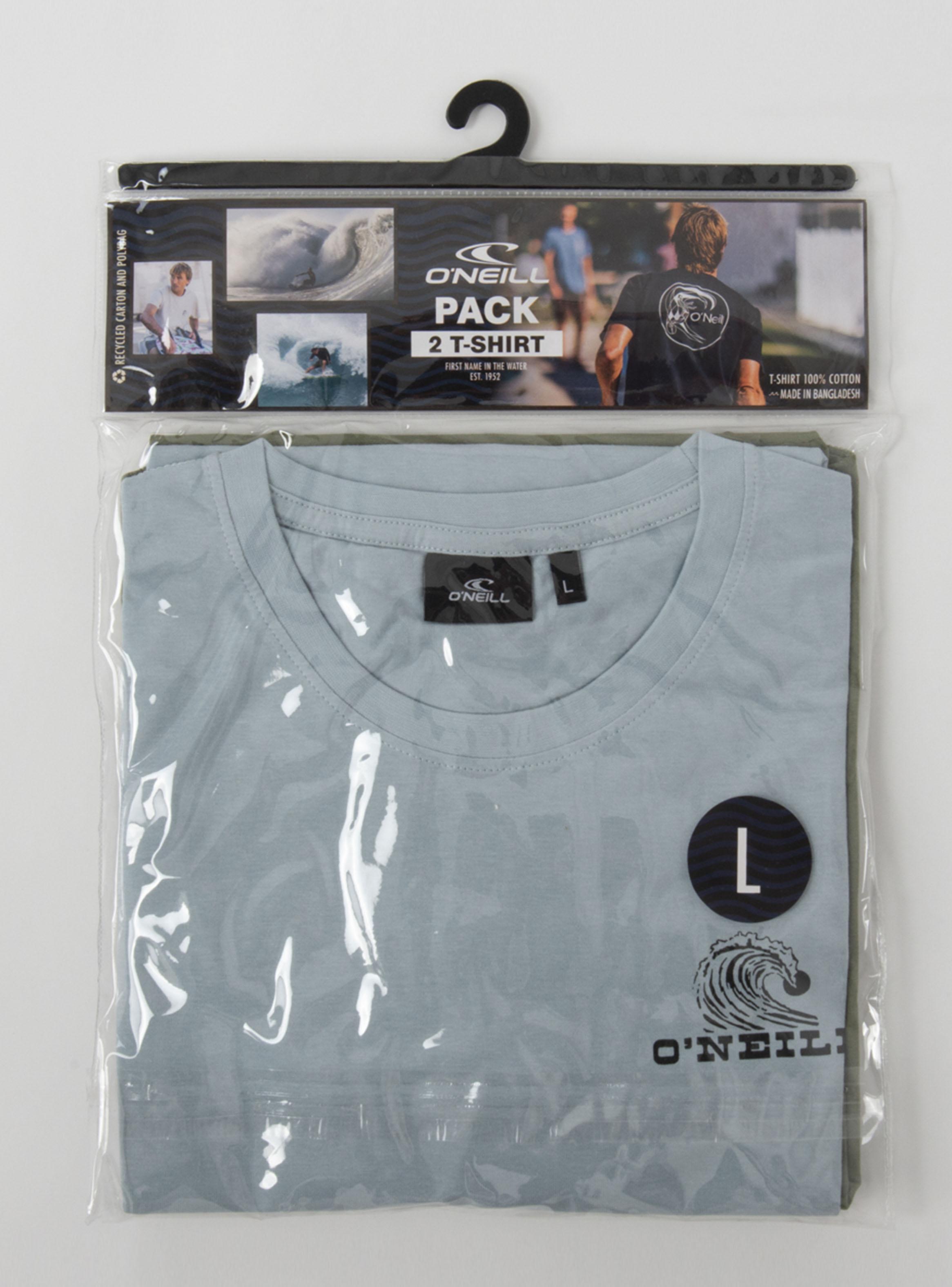 Pack 2 Poleras Logo Estampado Manga Corta-5