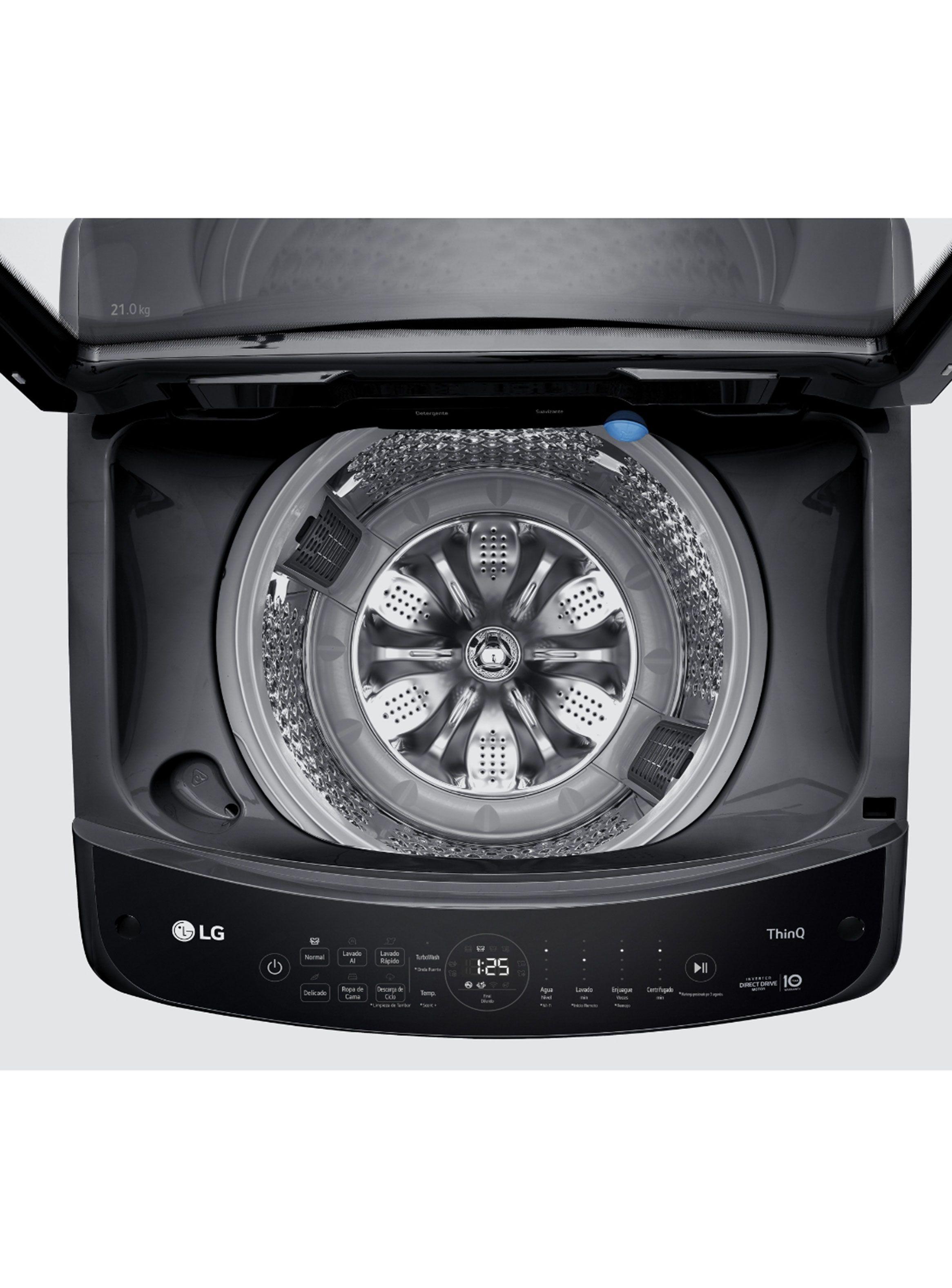 Lavadora Carga Superior 21 Kg LG WT21PBV6 TurboWash-8