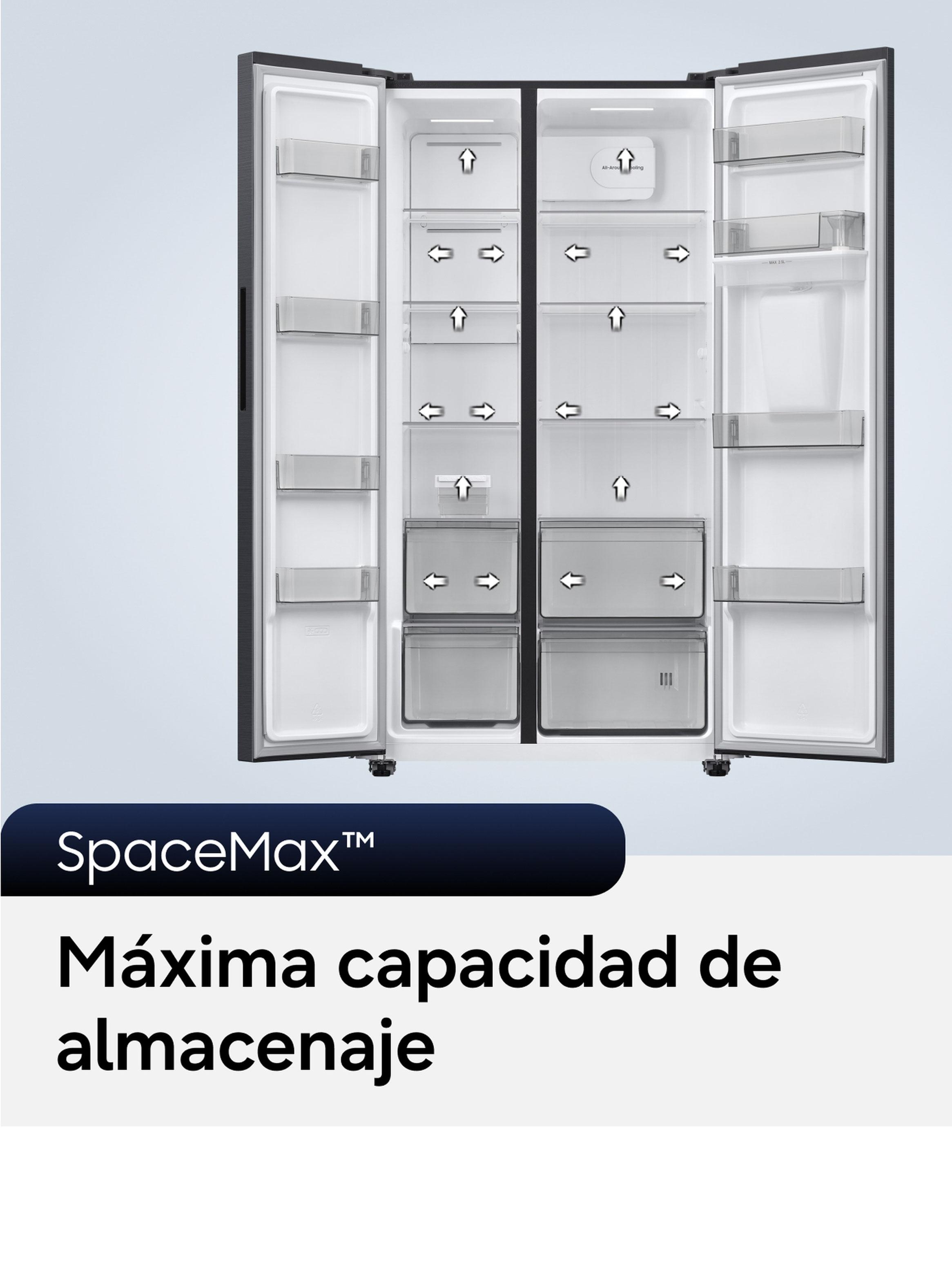 Refrigerador Side By Side No Frost 526 Litros RS40H53WDFZS con SpaceMax-4