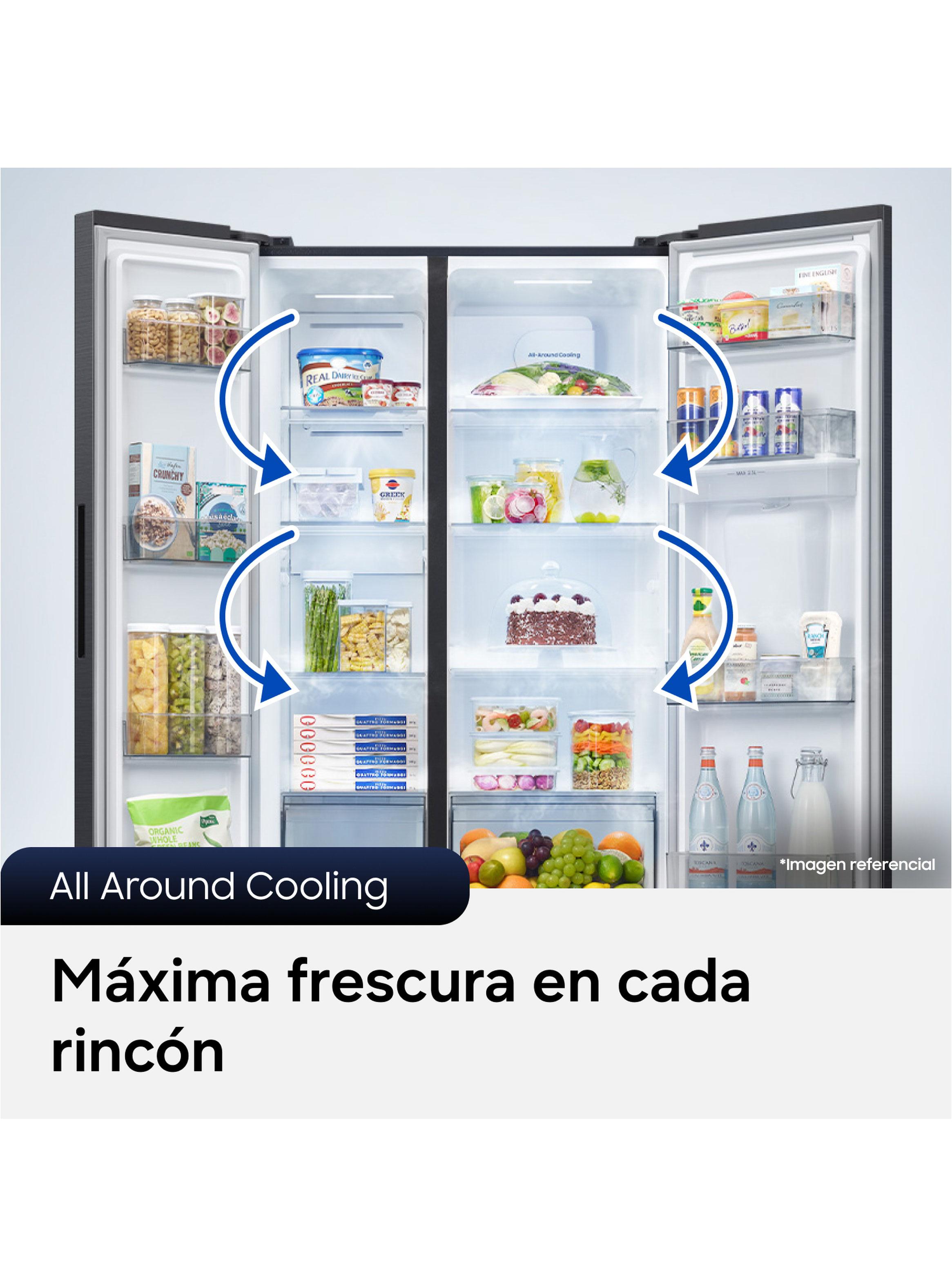 Refrigerador Side By Side No Frost 526 Litros RS40H53WDFZS con SpaceMax-5
