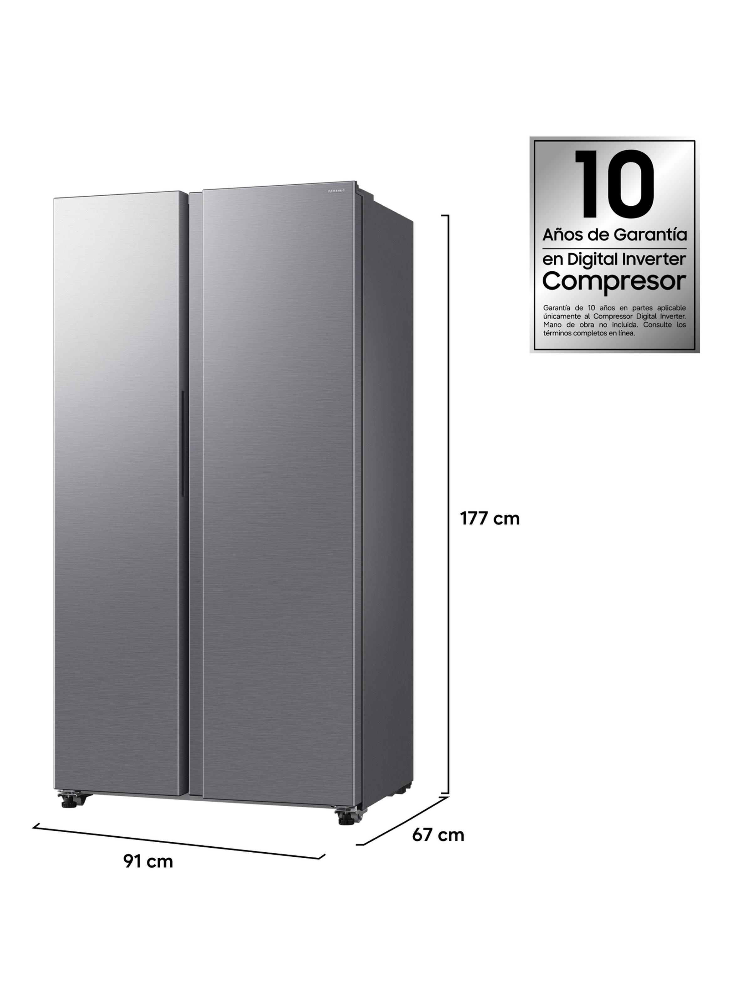 Refrigerador Side By Side No Frost 529 Litros RS40H53XDTZS con SpaceMax-1