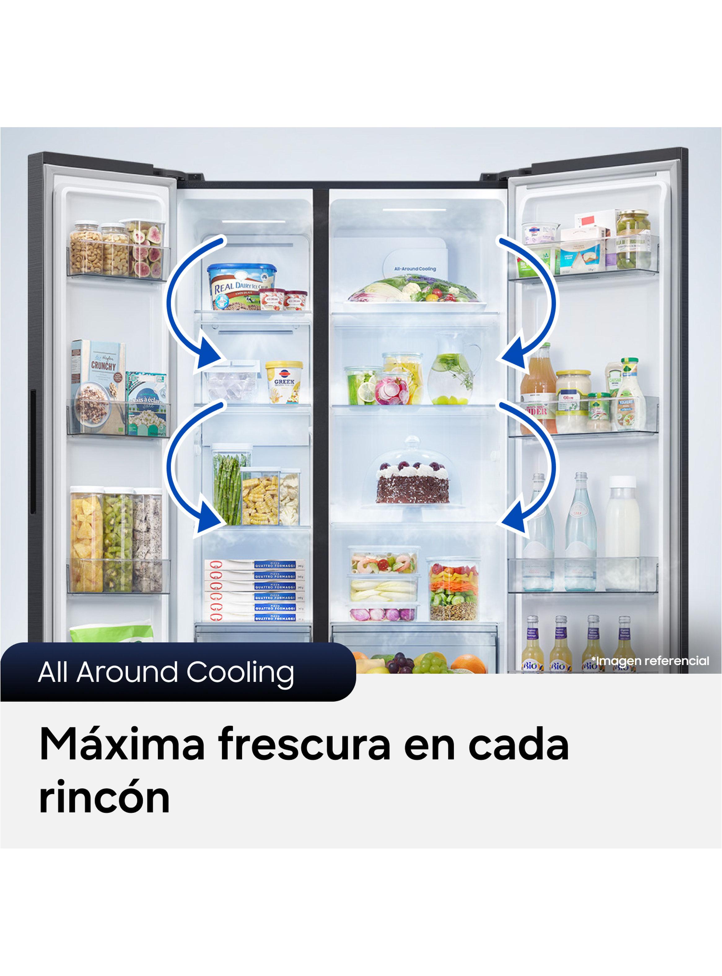 Refrigerador Side By Side No Frost 529 Litros RS40H53XDTZS con SpaceMax-7