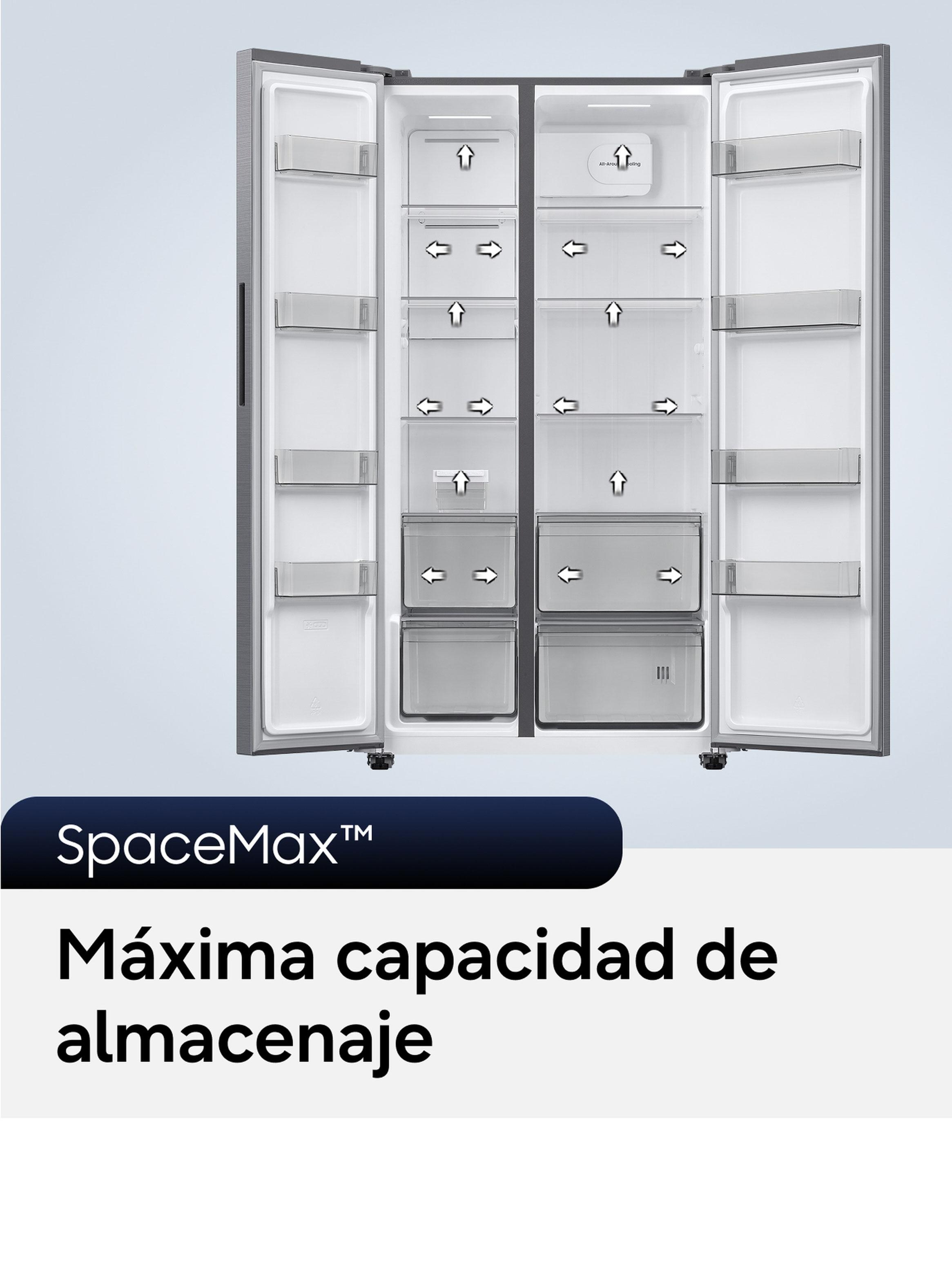 Refrigerador Side By Side No Frost 529 Litros RS40H53XDTZS con SpaceMax-4