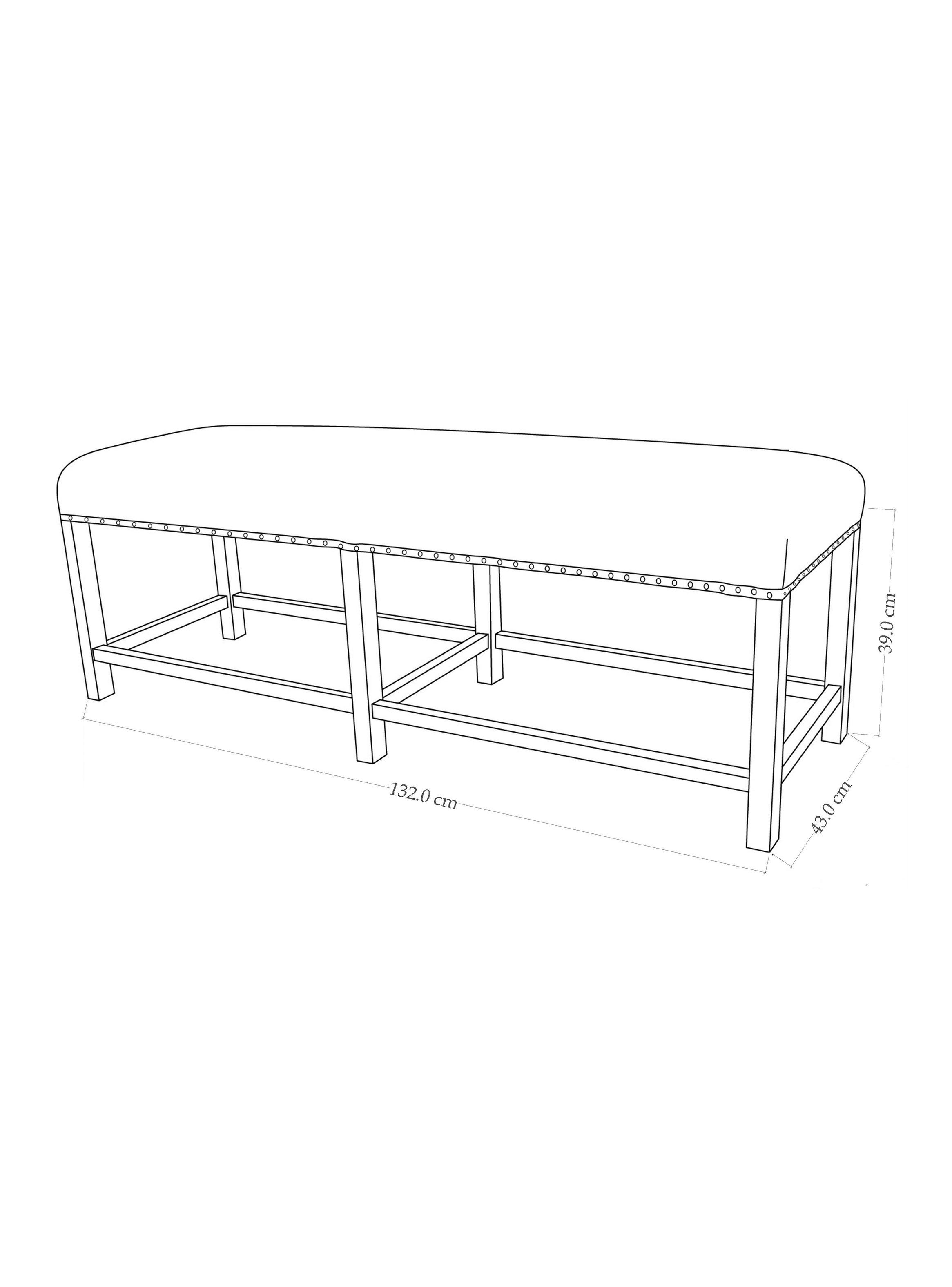Banqueta Filipa 132 cm-2