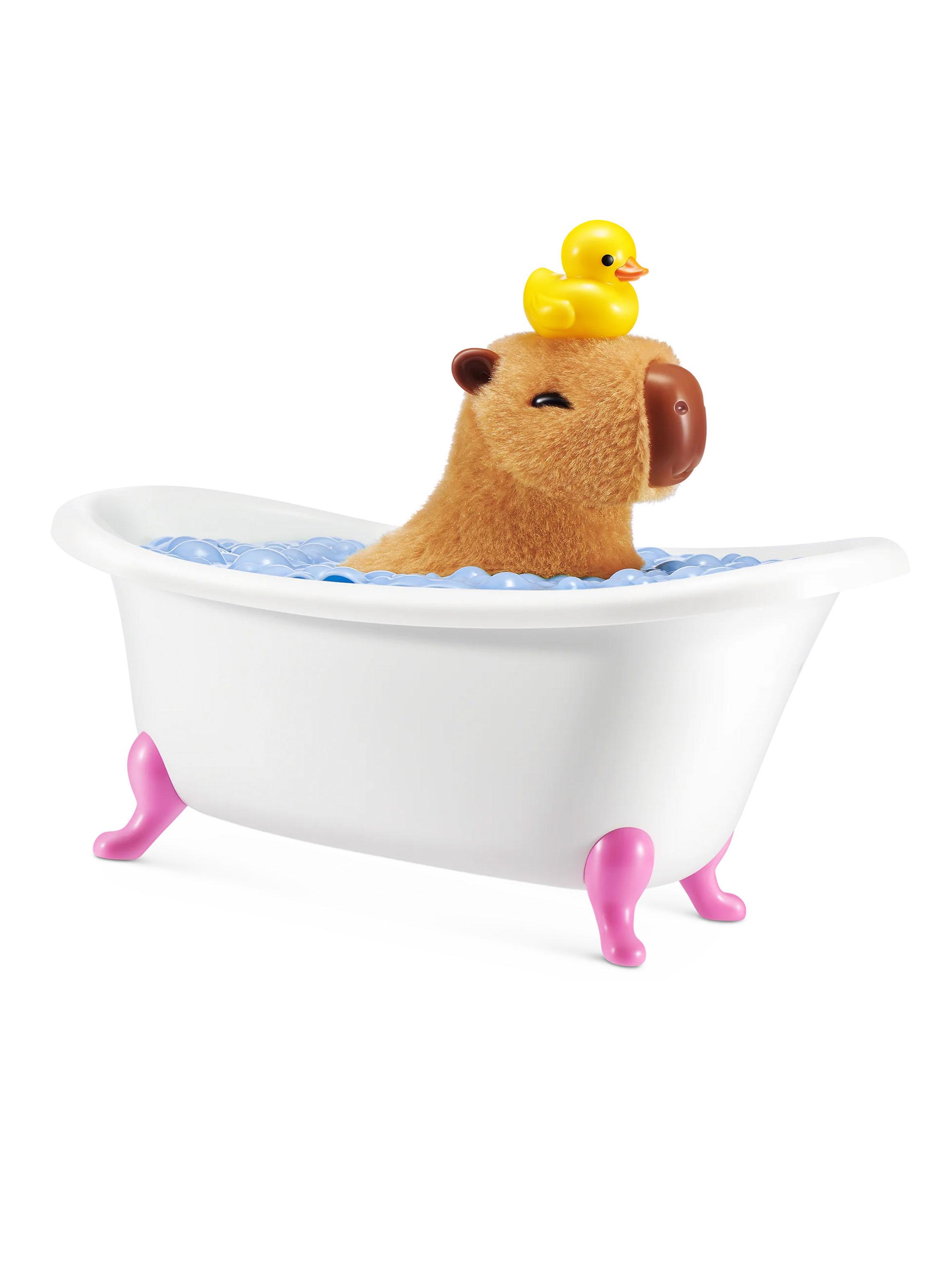 Set de Animales Mamá Capibara y Bebé Sorpresa-2