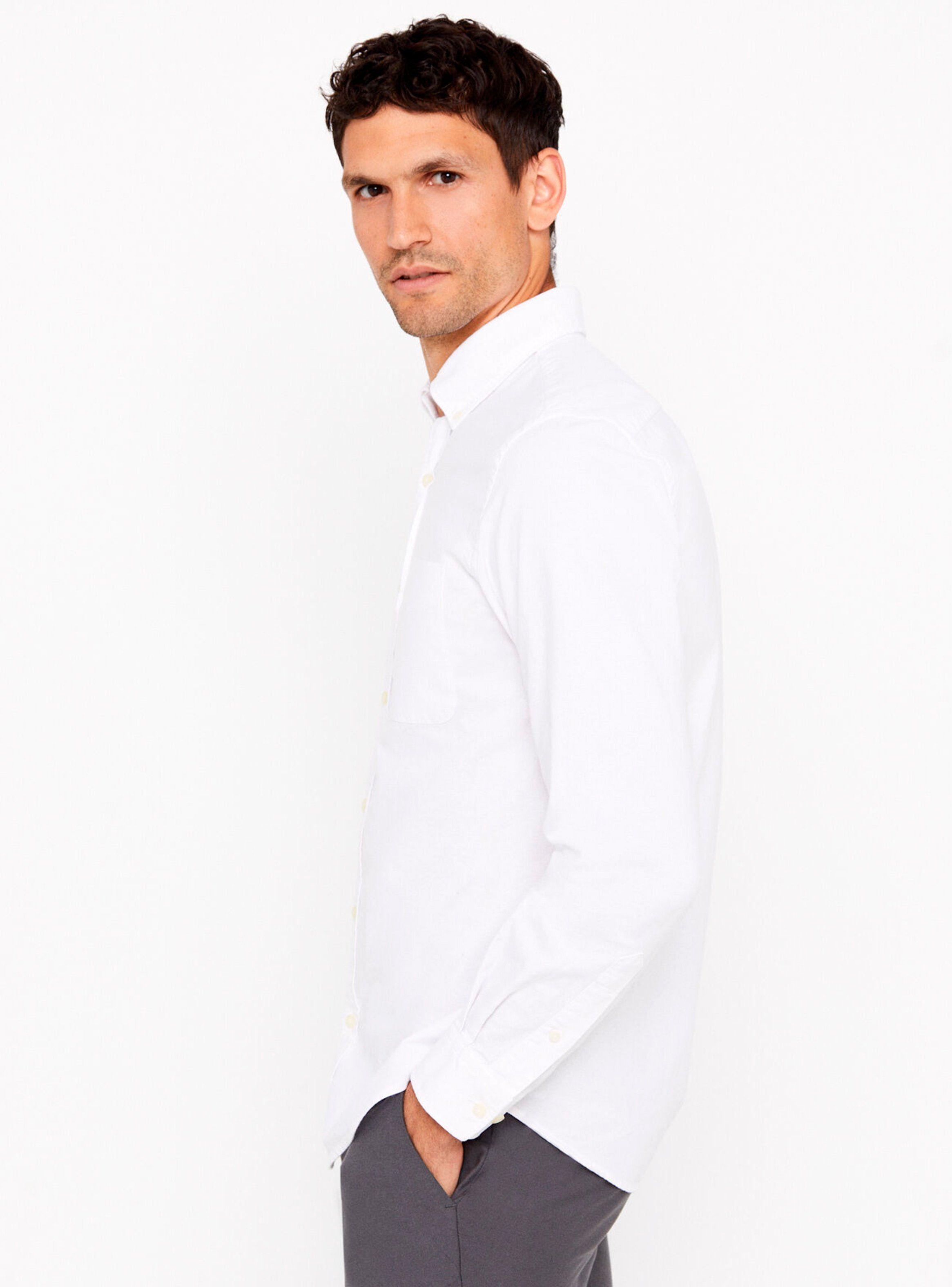 Camisa Oxford Liso-2