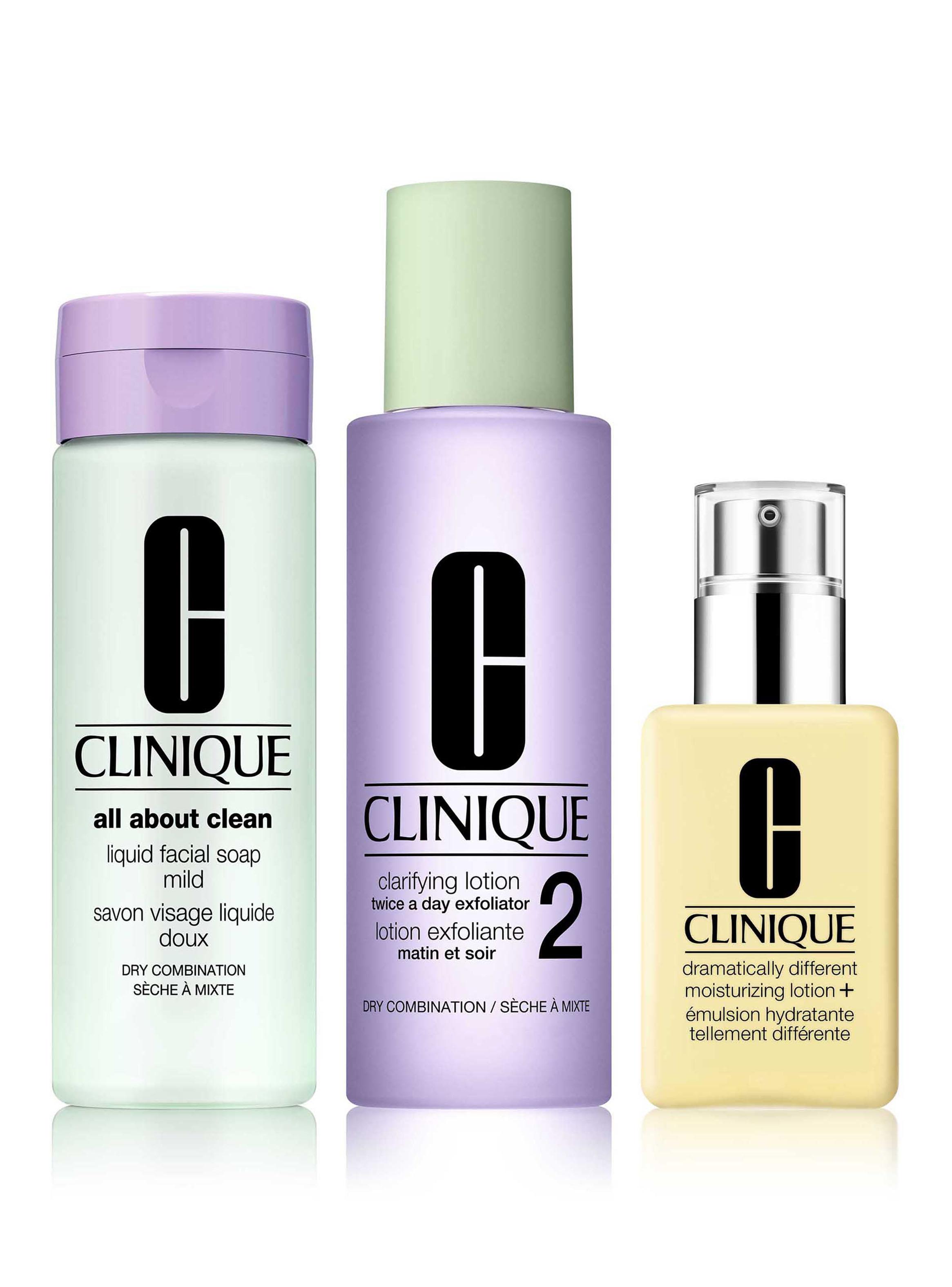 Set Clinique 3 Pasos Piel Seca-1
