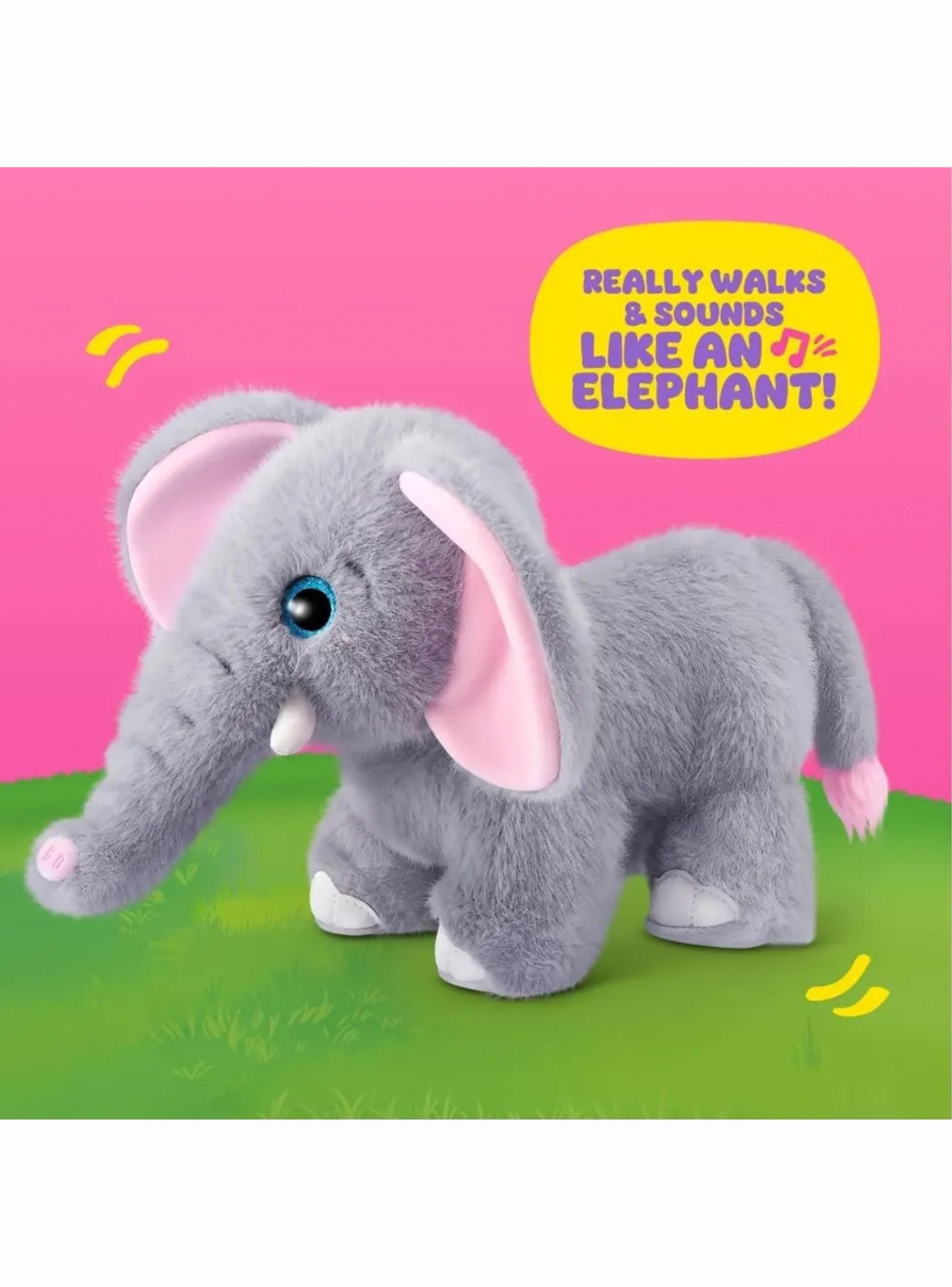 Set de Animales Mamá Elefante y Bebé-2