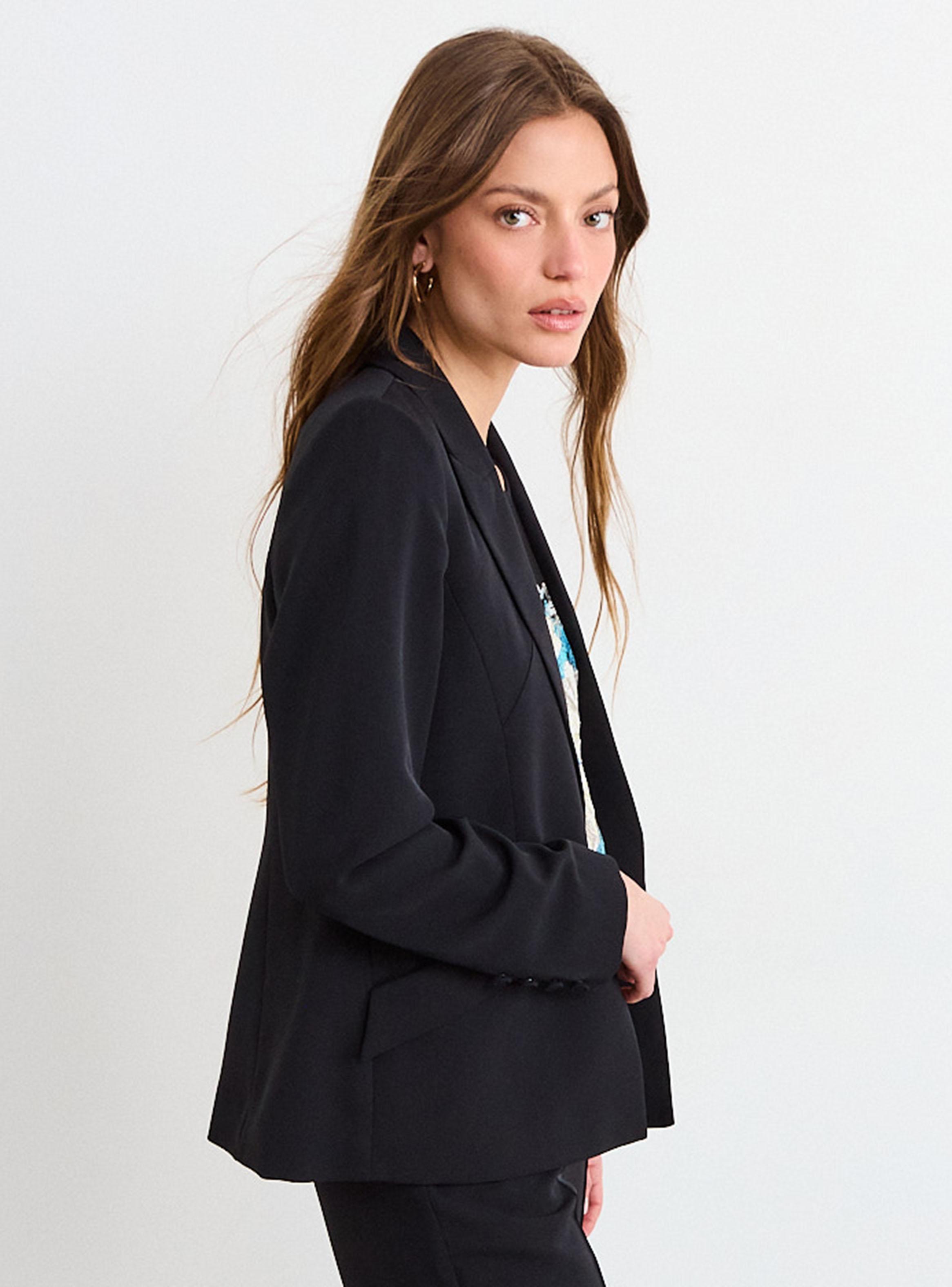 Blazer Mangas 3/4 Regular Poliéster-2