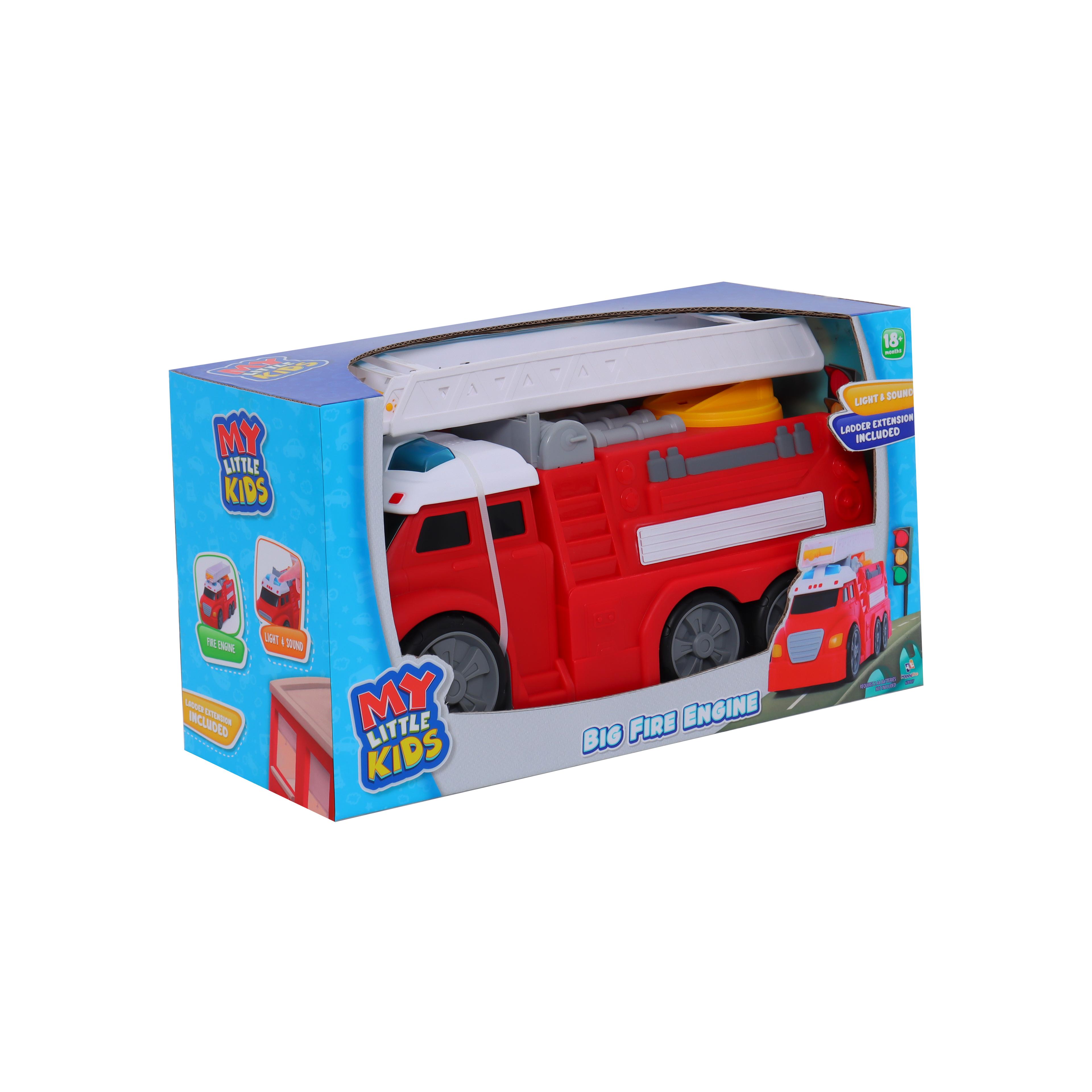 Auto Bomberos Luz y sonido Paris-5