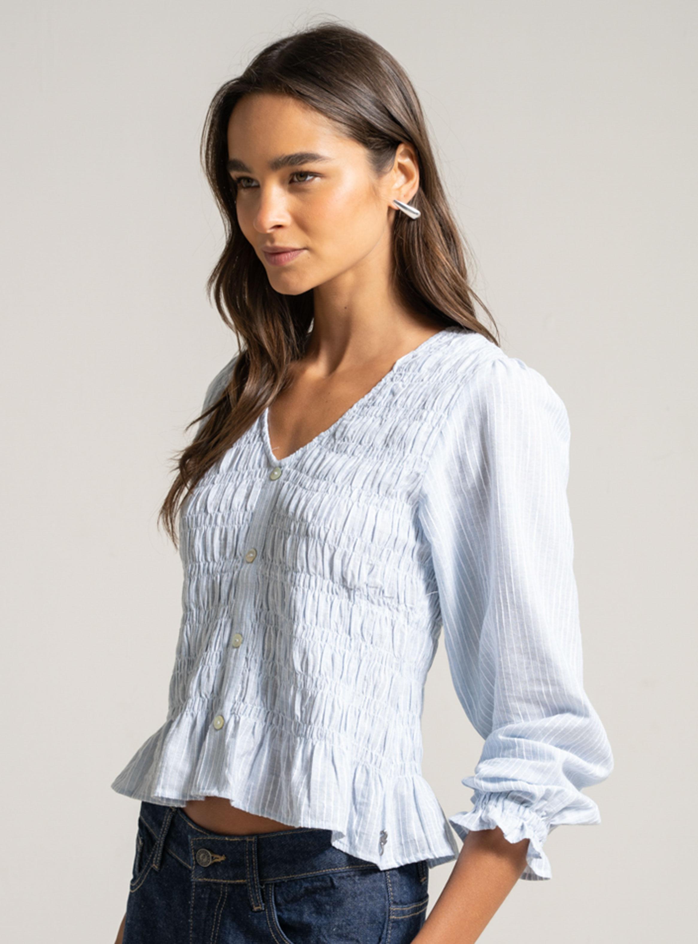 Blusa Valentina Denim-2
