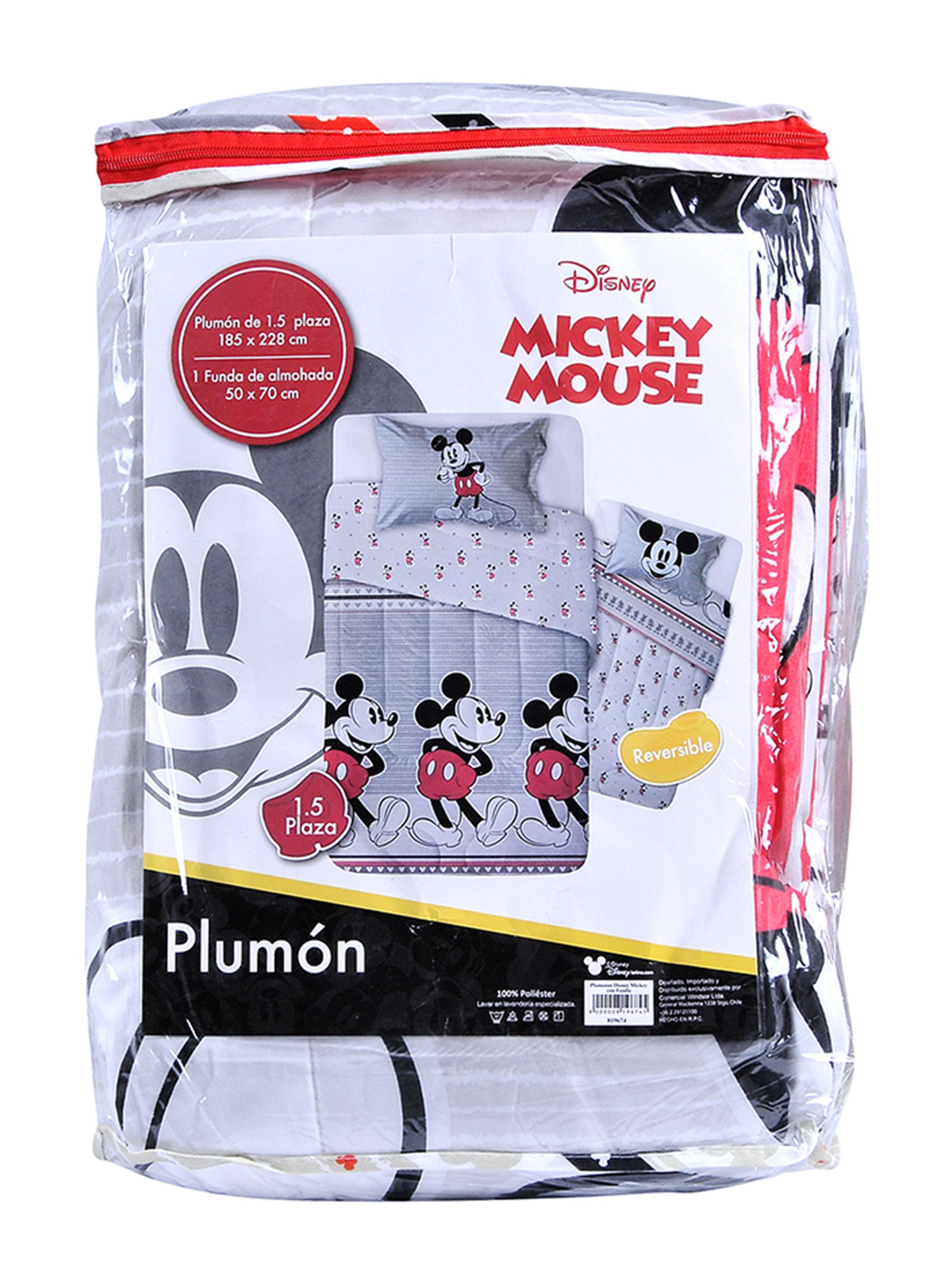 Plumón Relleno Single Mickey 1.5 Plazas-3