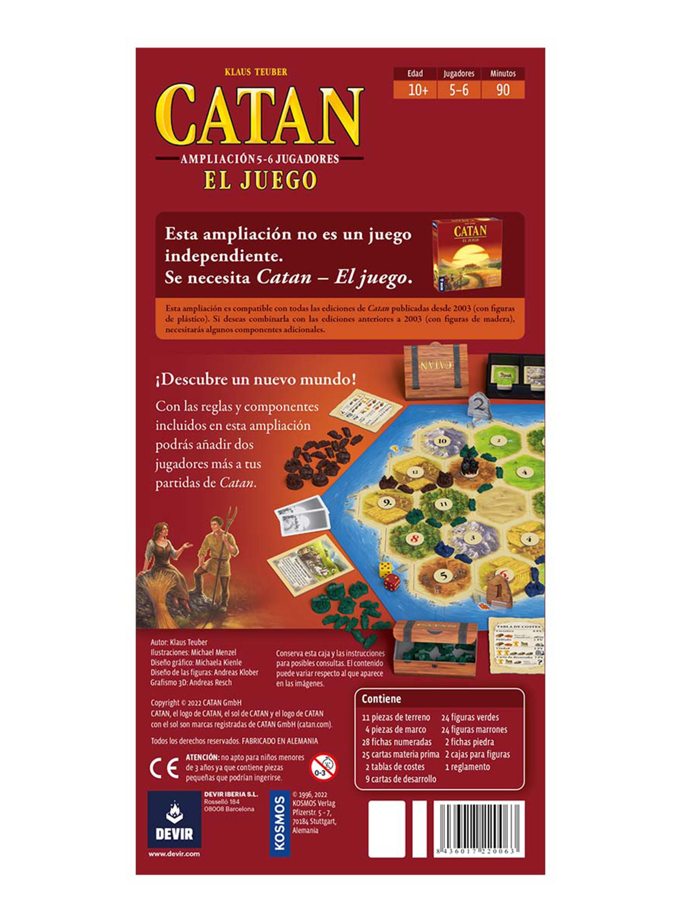 Juego de Mesa Catan Expansion 5/6 Jugadores-3