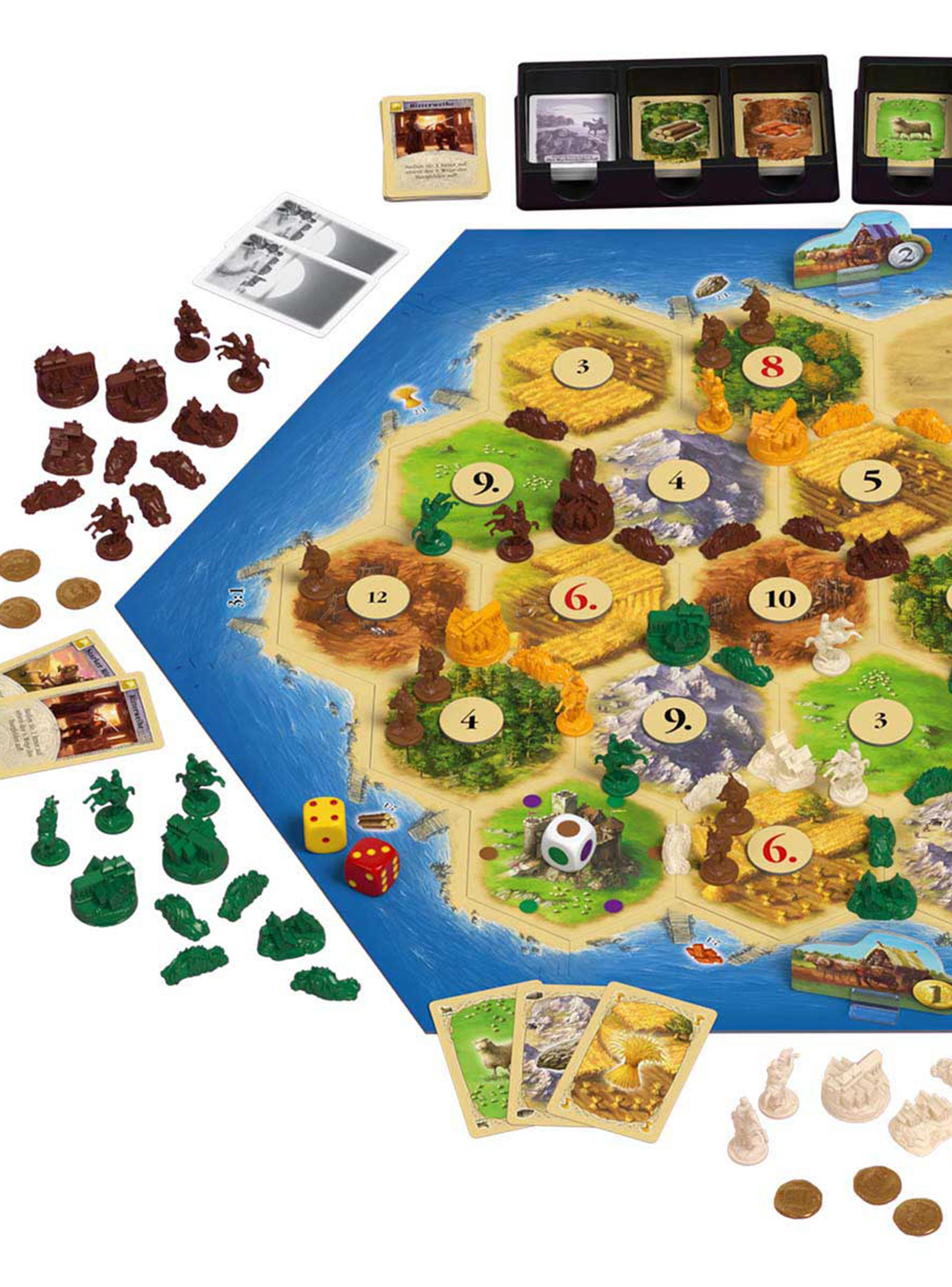 Juego de Mesa Catan Mercaderes y Barbaros-1