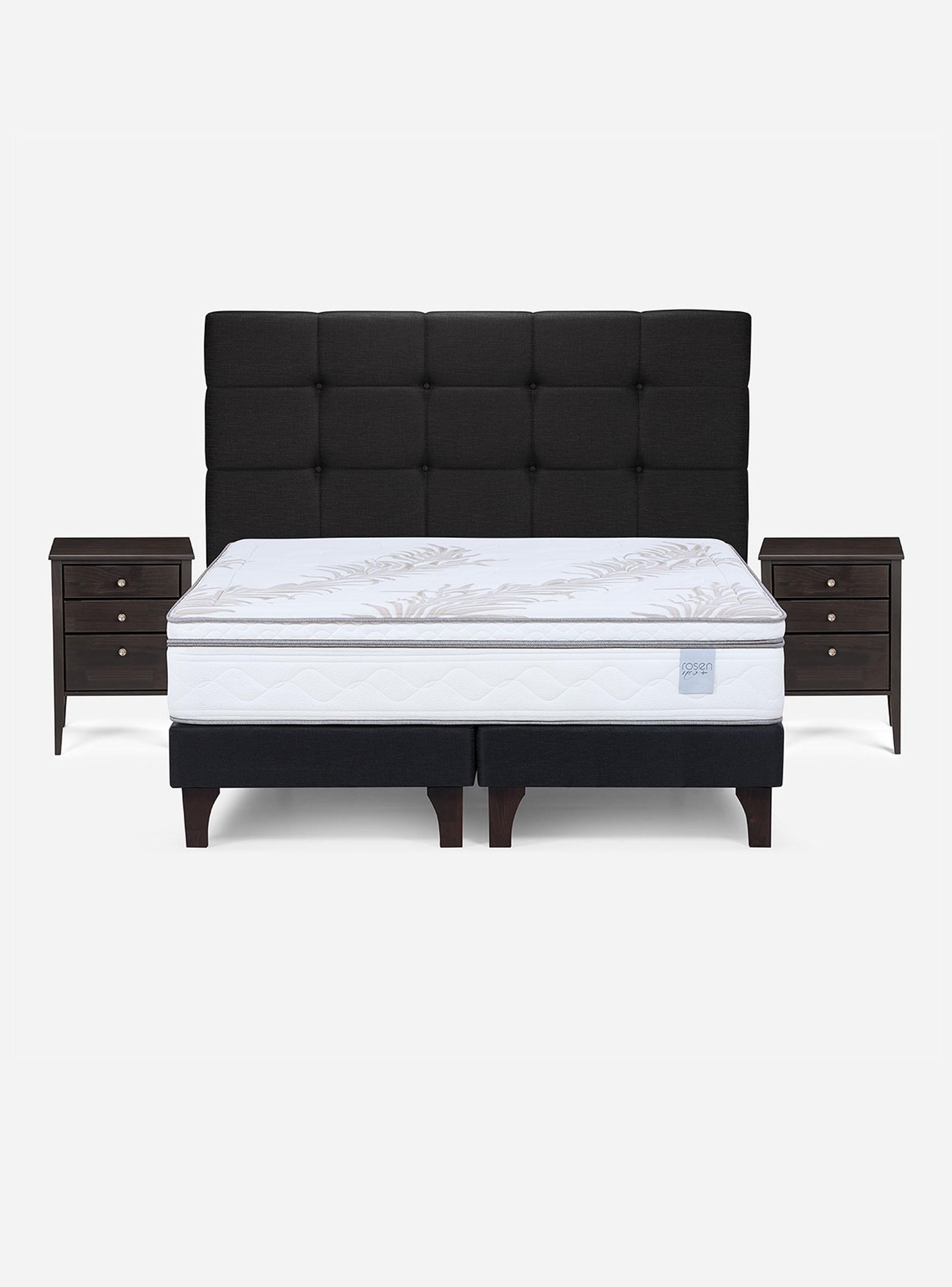 Box 2 Plazas Neo Plus 1.50x2.00 BD + Muebles Issey G-1