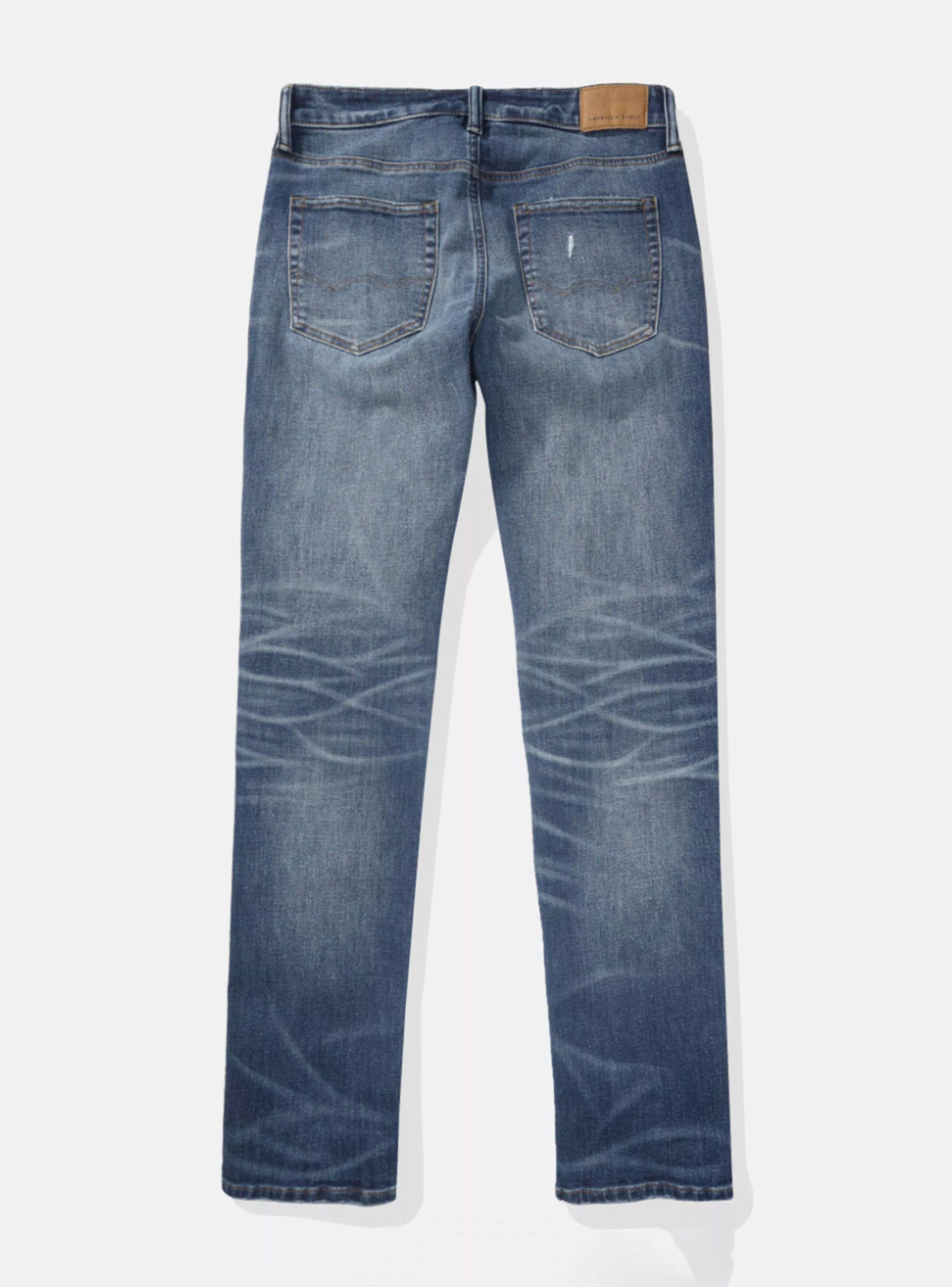 Jeans AE Parches Airflex+ Temp Tech Slim Straight-3