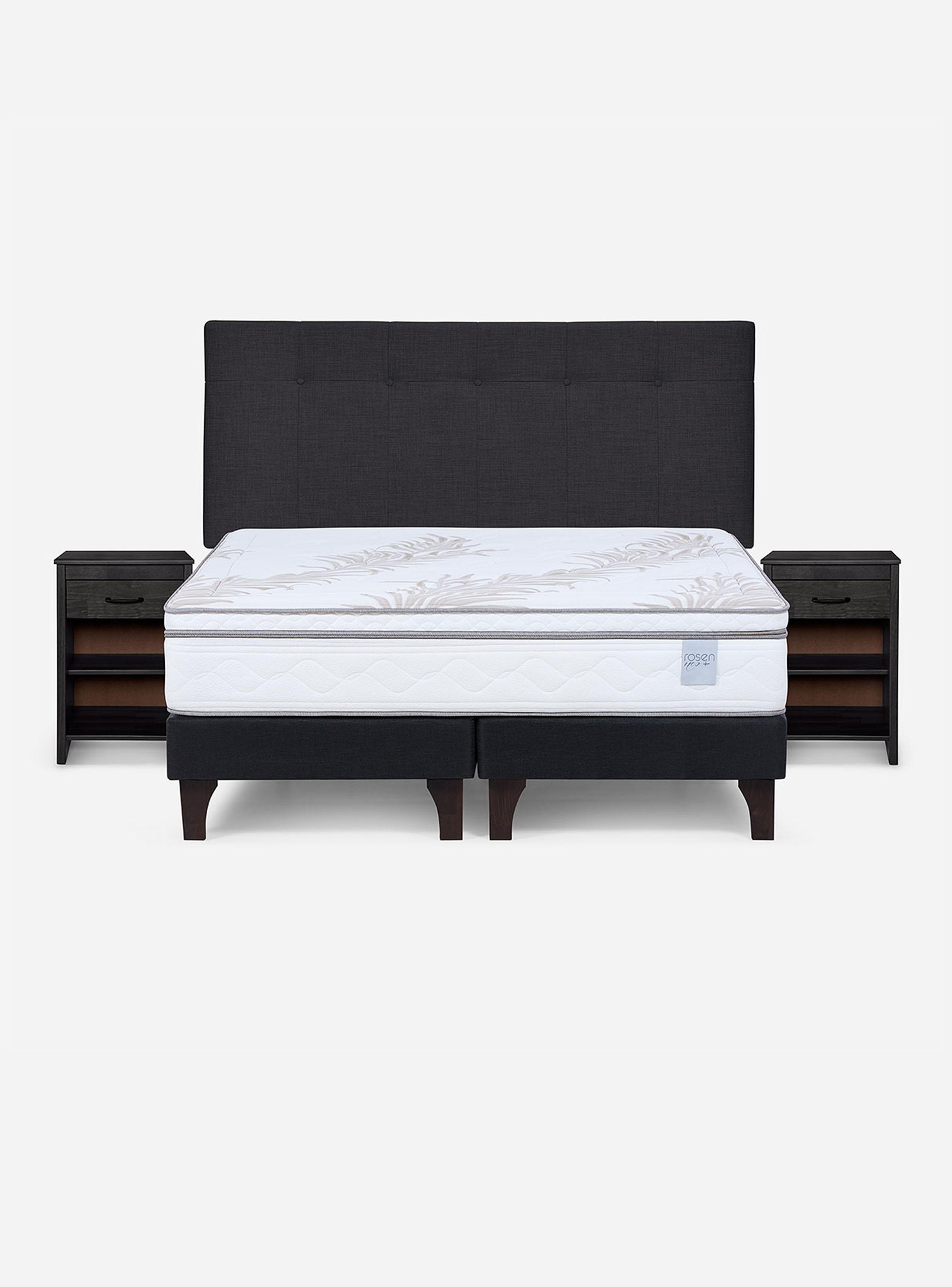 Cama Europea 2 Plazas Neo Plus 1.50x2.00 BD N Bennet G-1