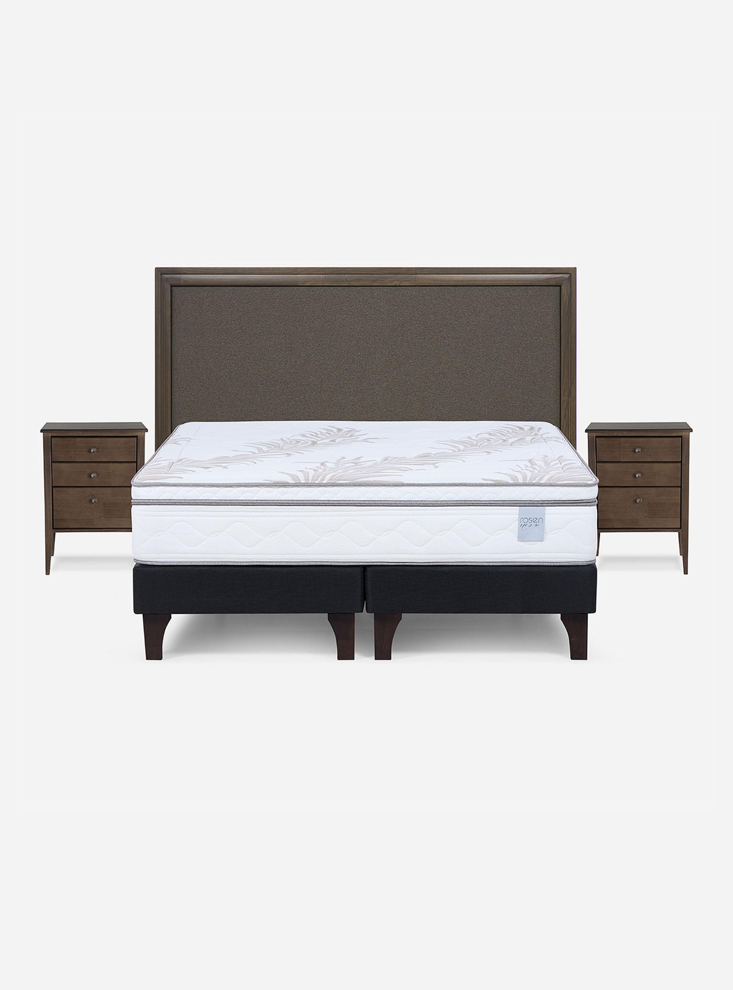 Cama Europea 2 Plazas Neo Plus 1.50x2.00 BD N Nolita N-1