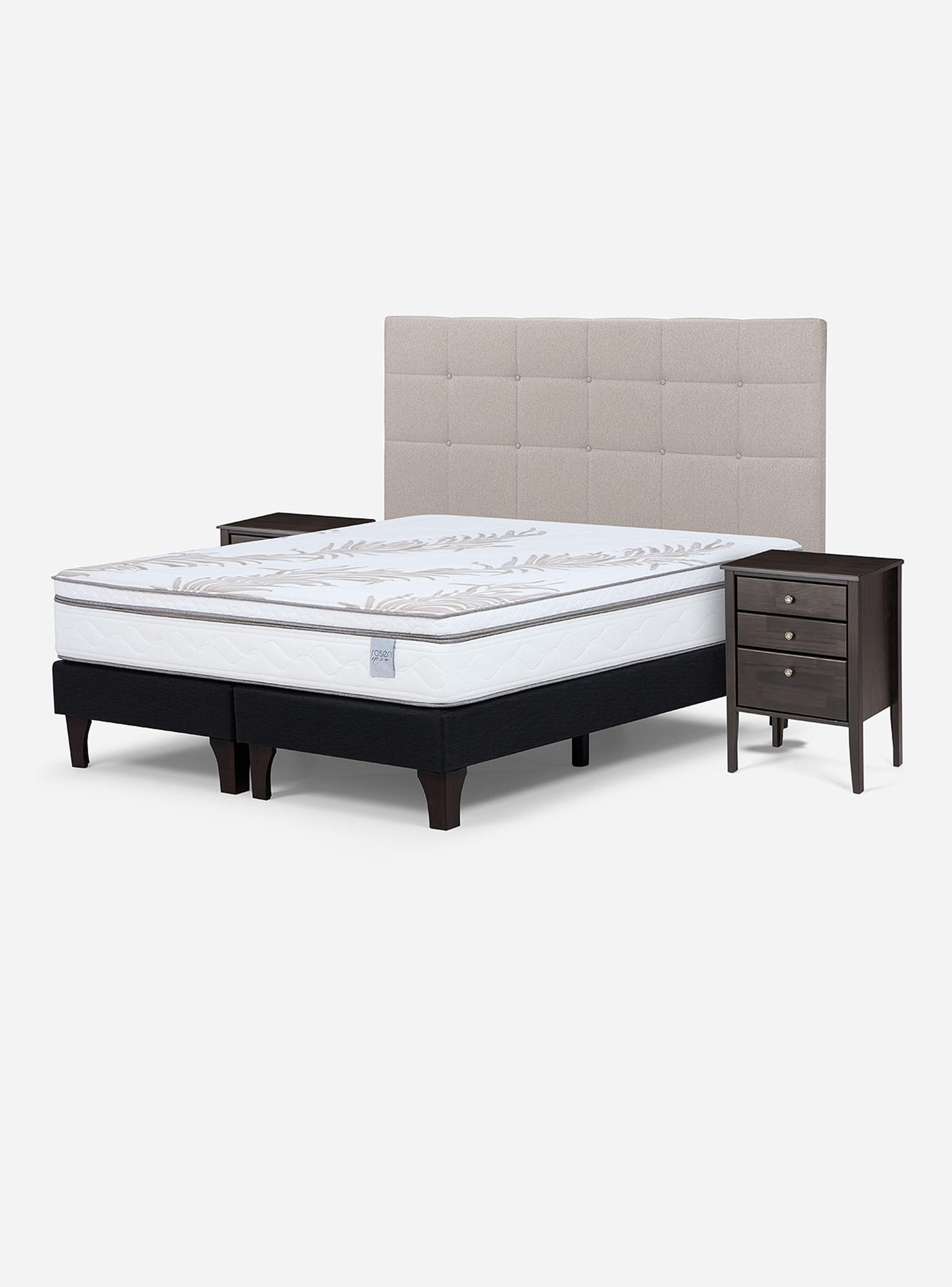 Cama Europea King Neo Plus 1.80x2.00 Issey Niebla-0