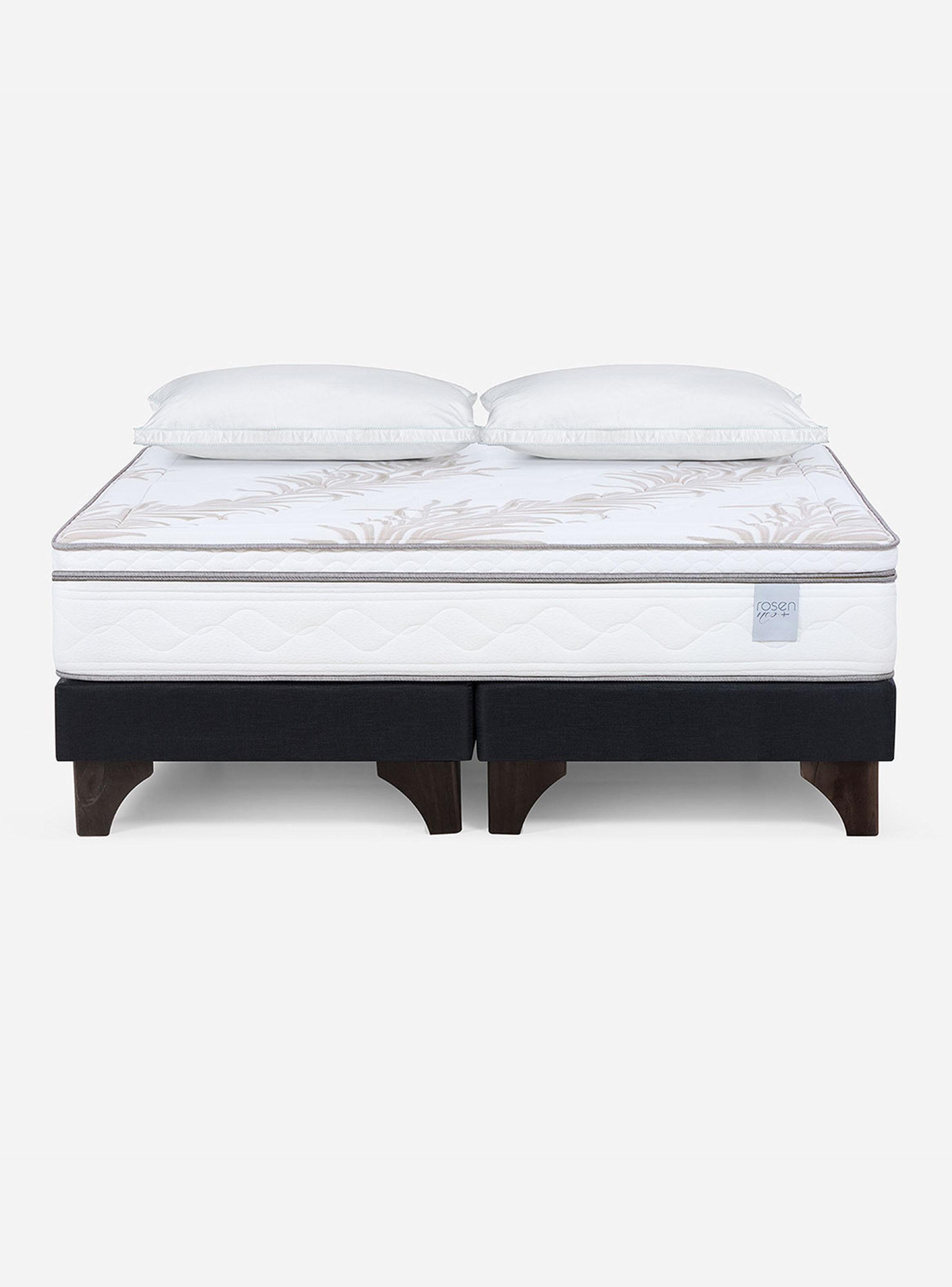 Cama Europea Súper King Neo Plus 2.00x2.00 + Almomadas Feel Micro-1