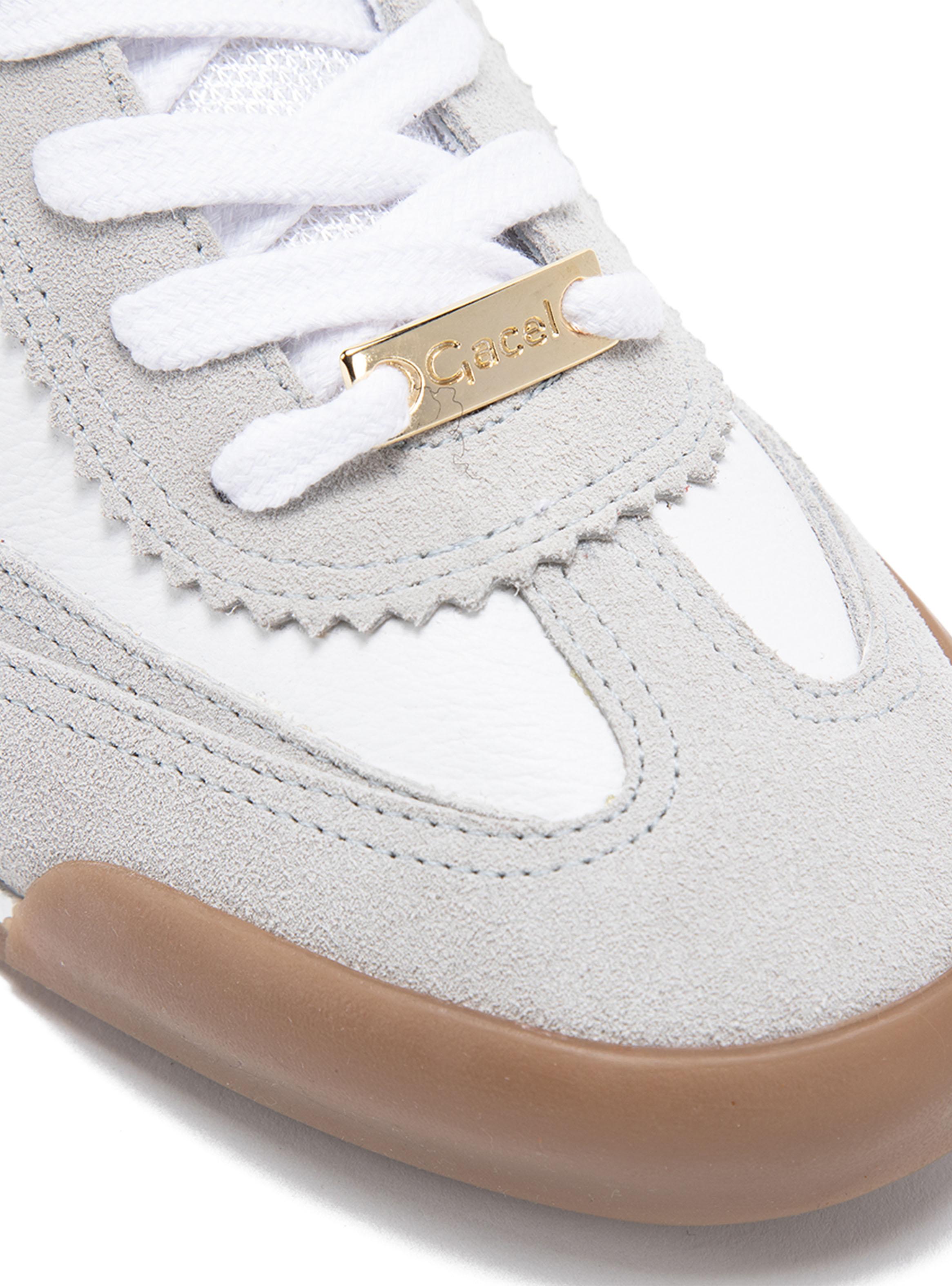 Zapatilla Urbana Terry Off White 661541 Cuero Mujer-6