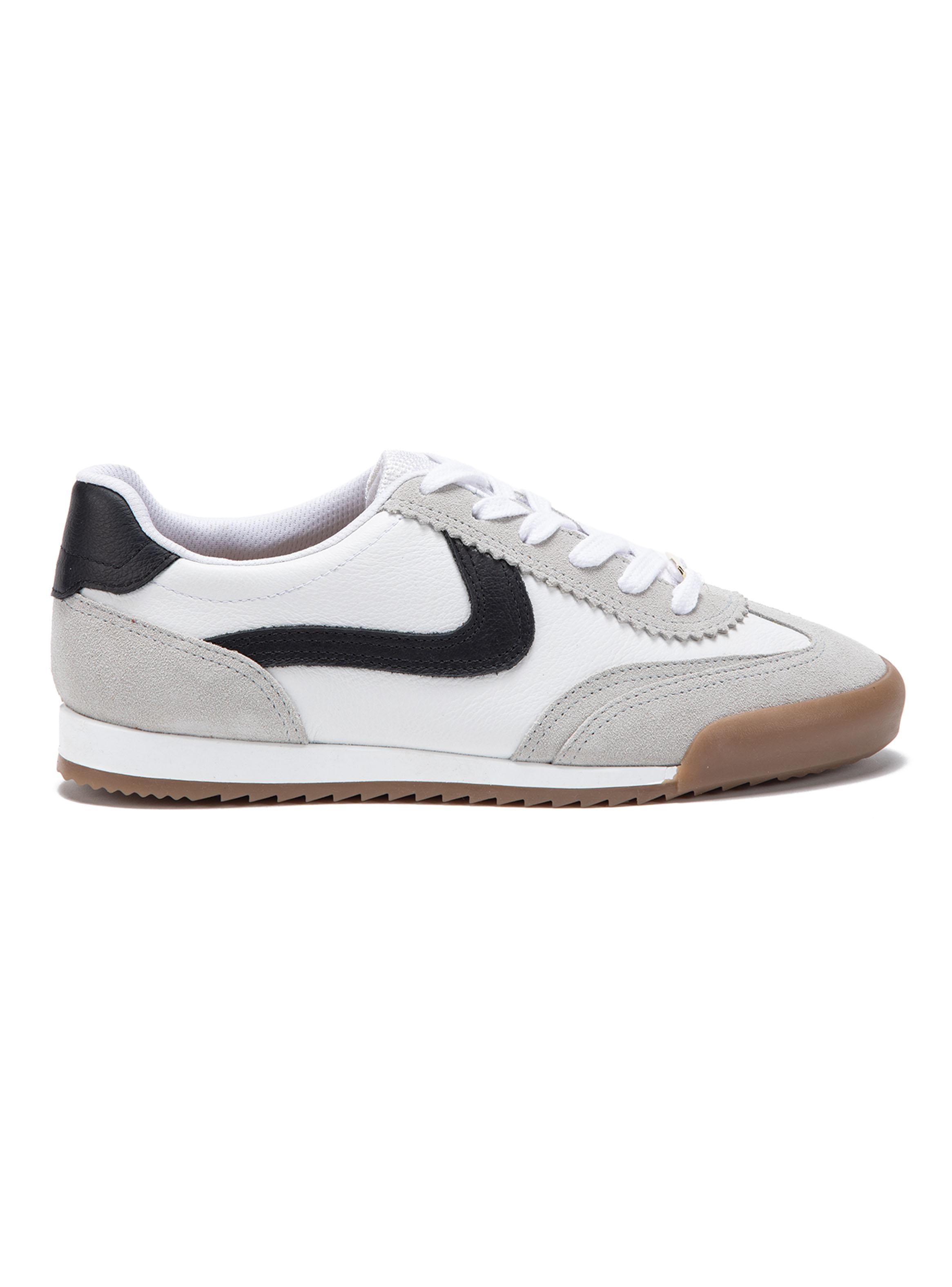 Zapatilla Urbana Terry Off White 661541 Cuero Mujer-1