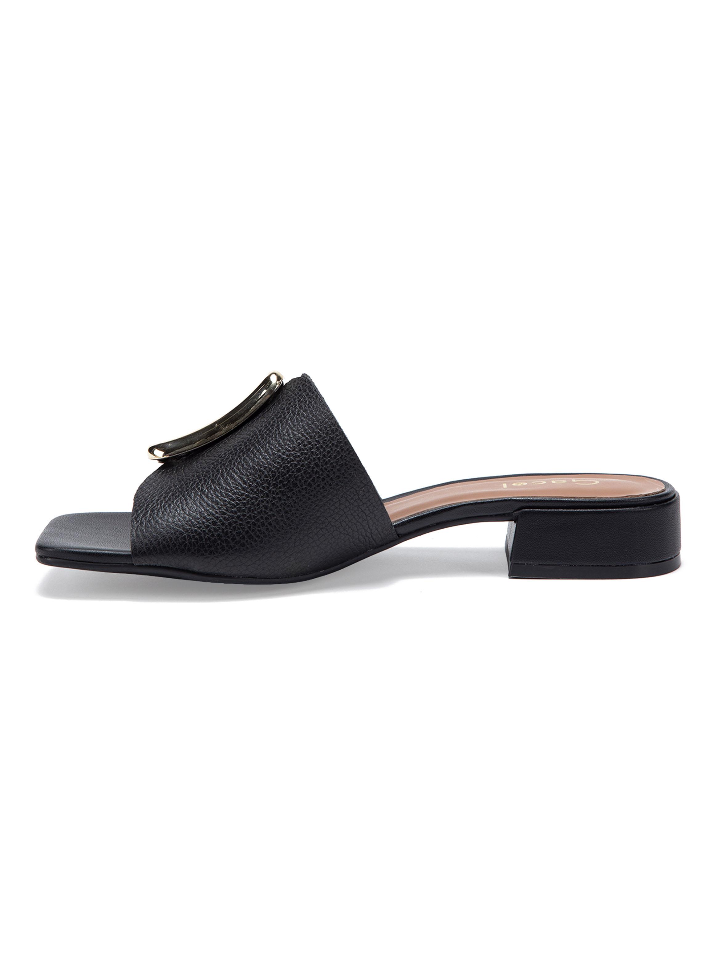 Sandalia Cuero Selma 661554 Cuero Mujer-2