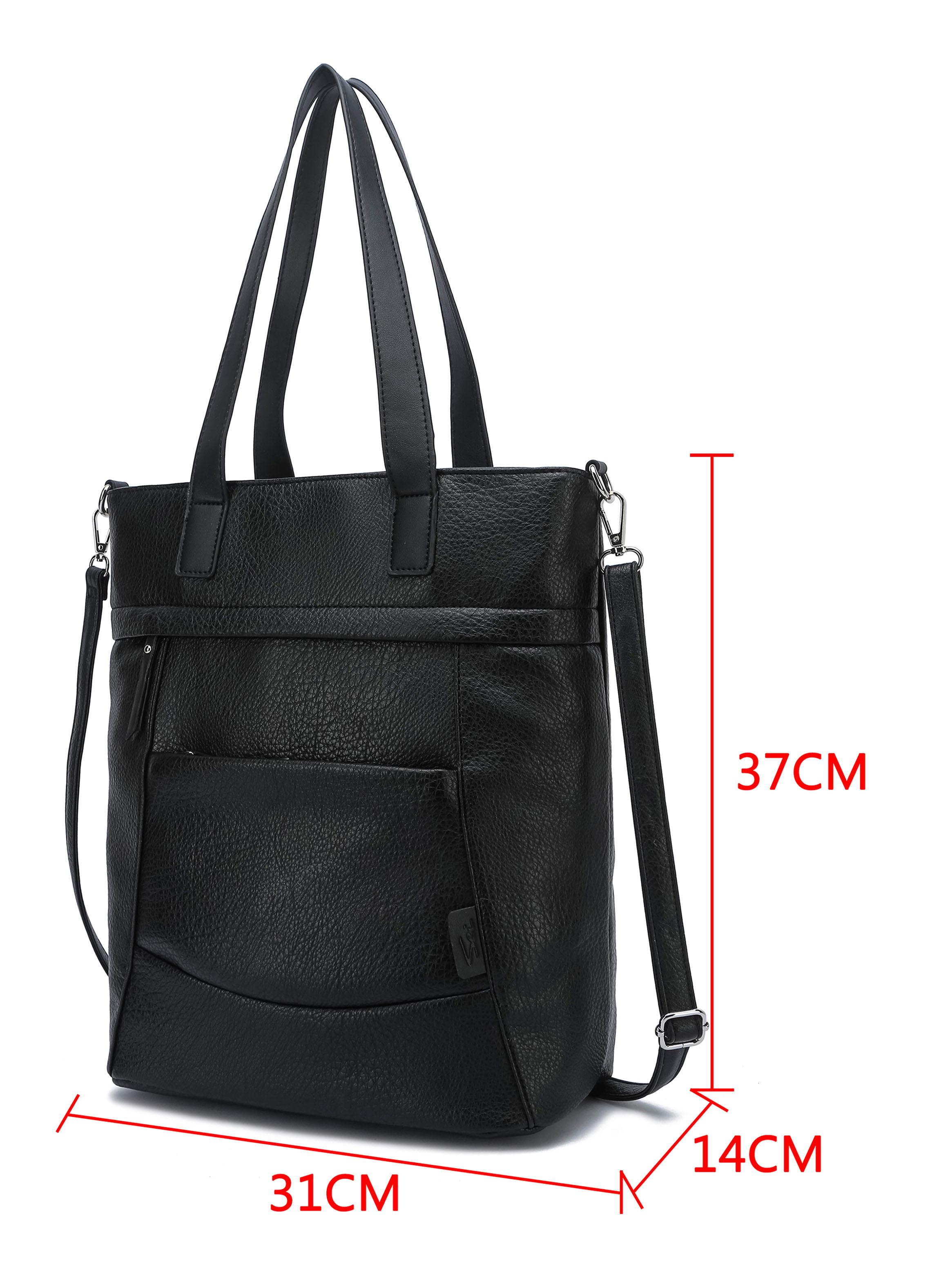 Bolso Laptop Bicolor Carnation Negro-1