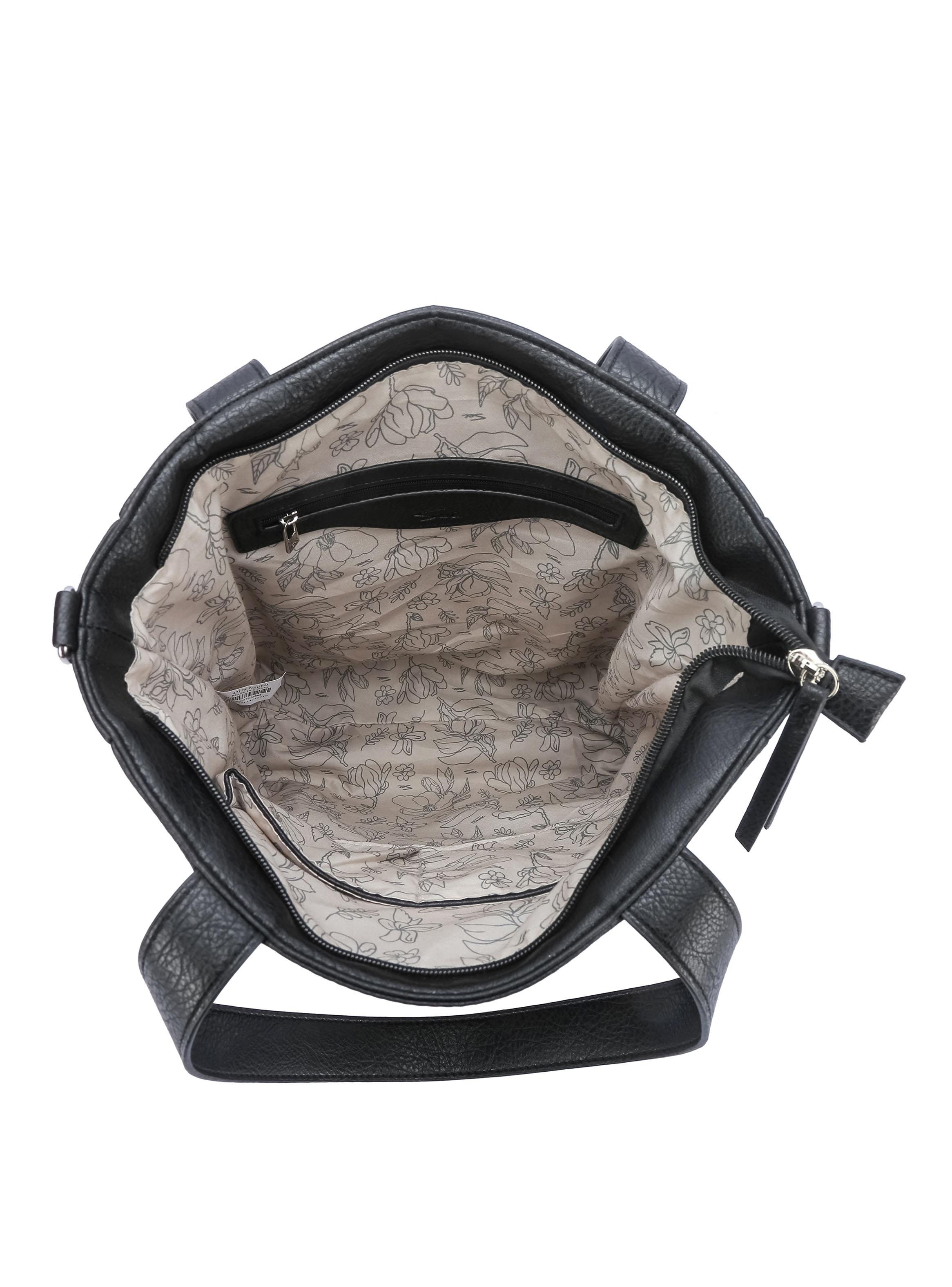 Cartera de Hombro Minimalista Bleuet Negro-3