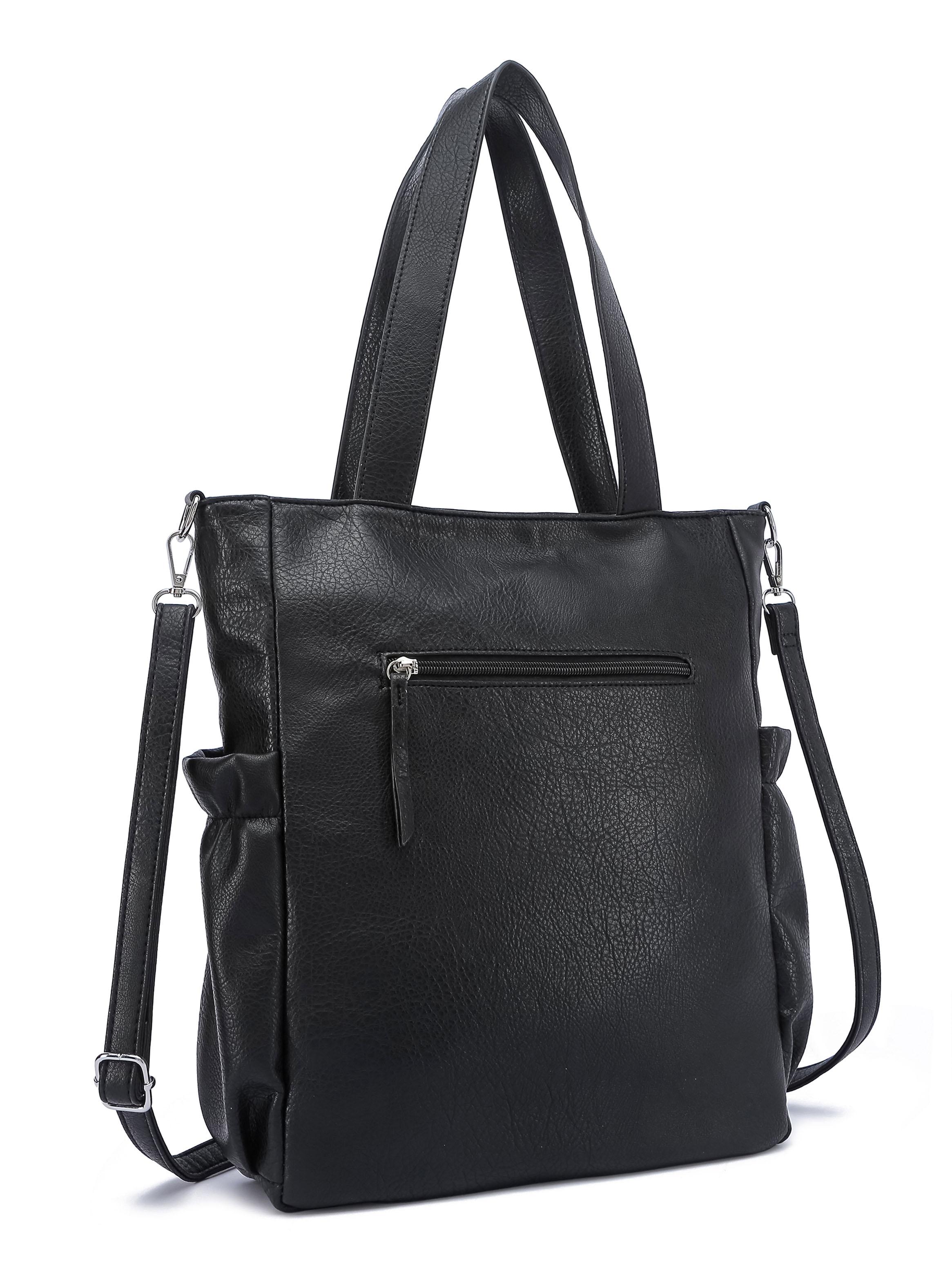 Cartera de Hombro Minimalista Bleuet Negro-2