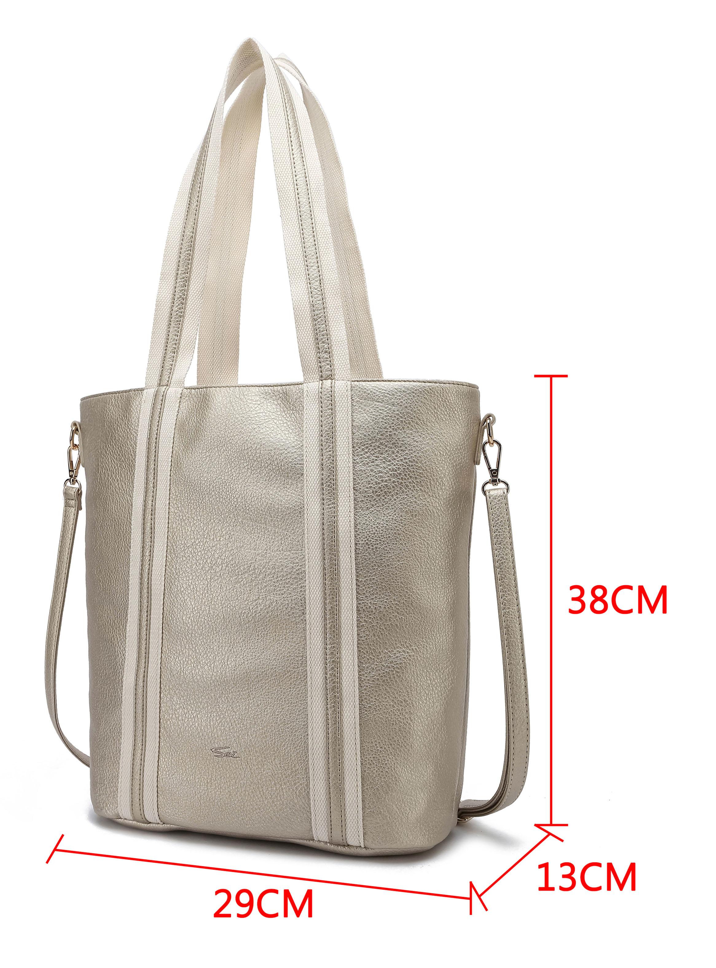 Bolso Laptop Bicolor Nénuphar Dorado-1